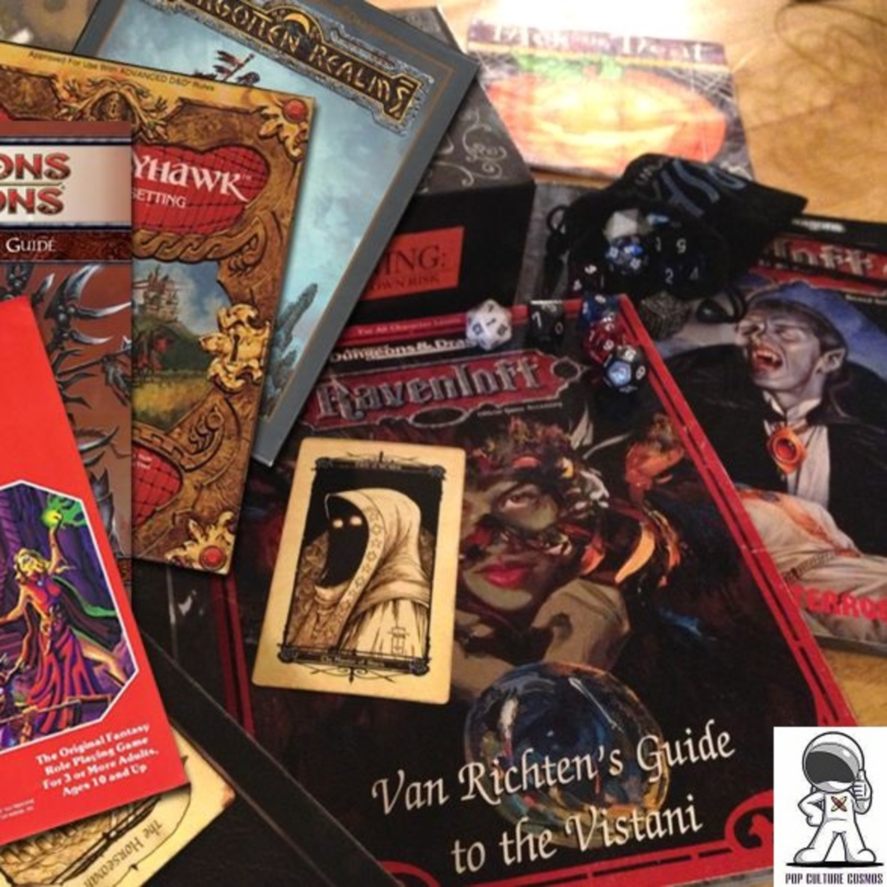 Pop Culture Cosmos #346- A Taste of Tabletop Gaming with the Pop Culture Cosmos! episode artwork