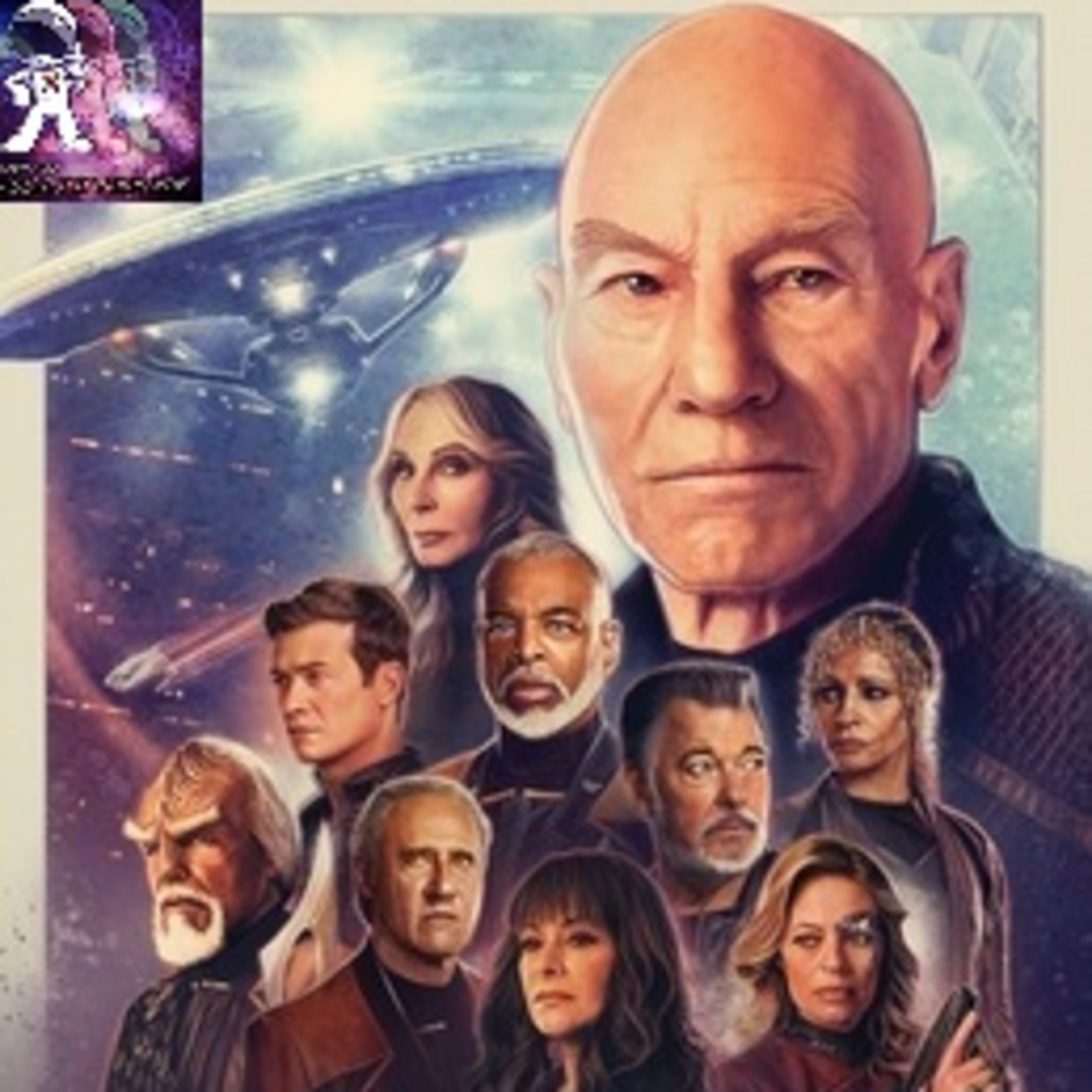PCC Multiverse #325- The Mandalorian and Picard Finales Reviewed, Netflix Ends An Era, and Is the Podcasting Boom Over? episode artwork