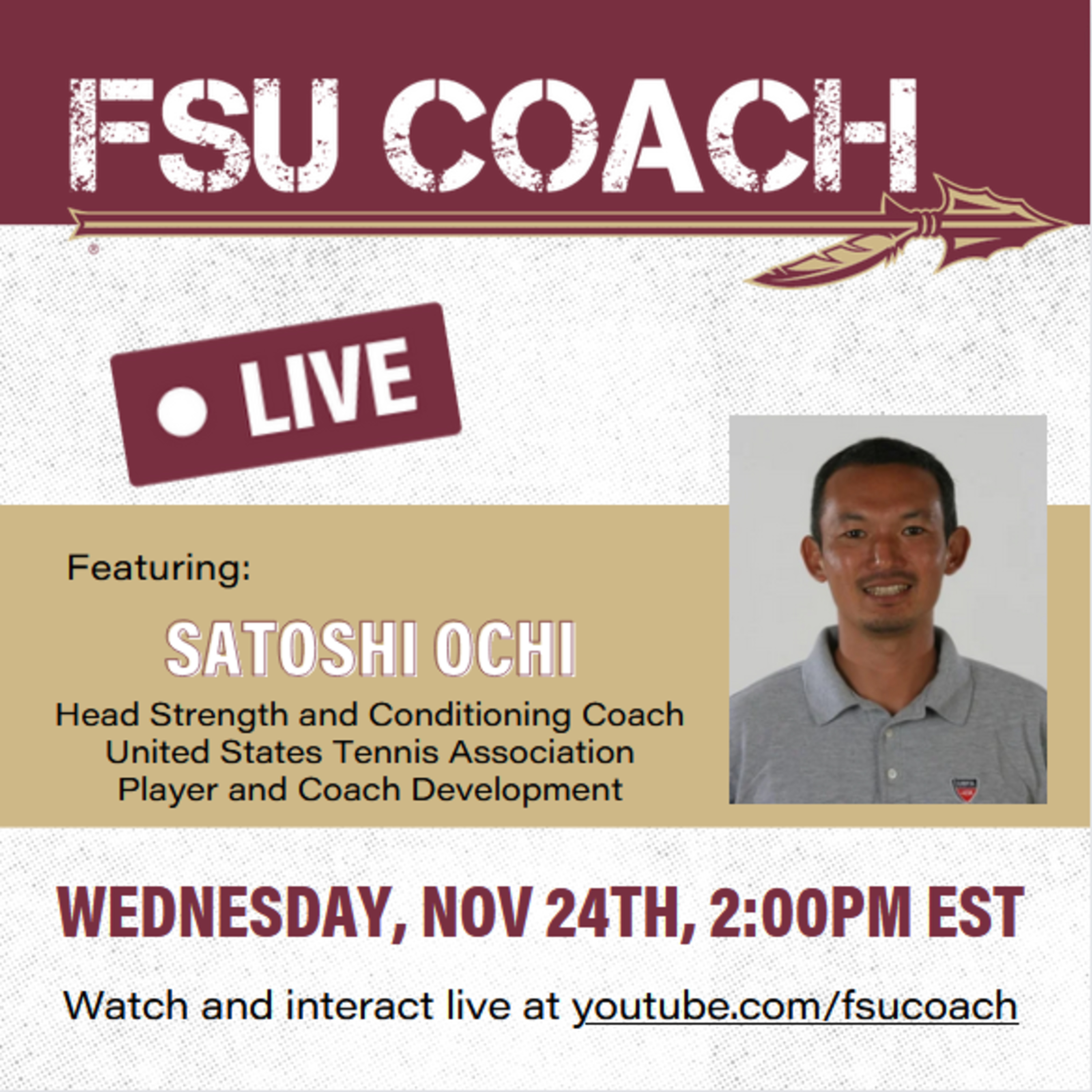 It's Not About Your Ego - Satoshi Ochi, Head S&C Coach, United States Tennis Association episode artwork