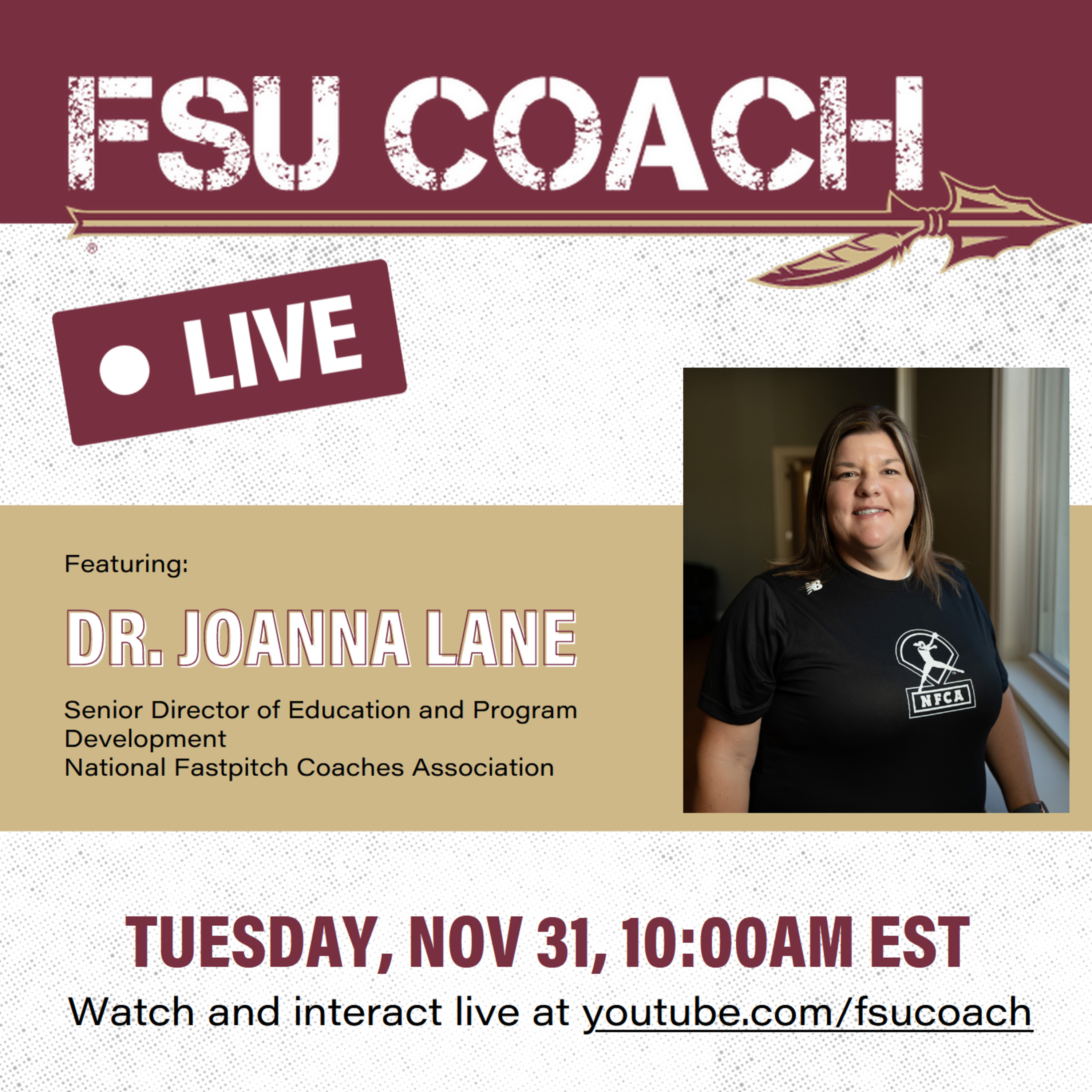 FSU COACH Live: Interviews with Coaches and Sports Professionals