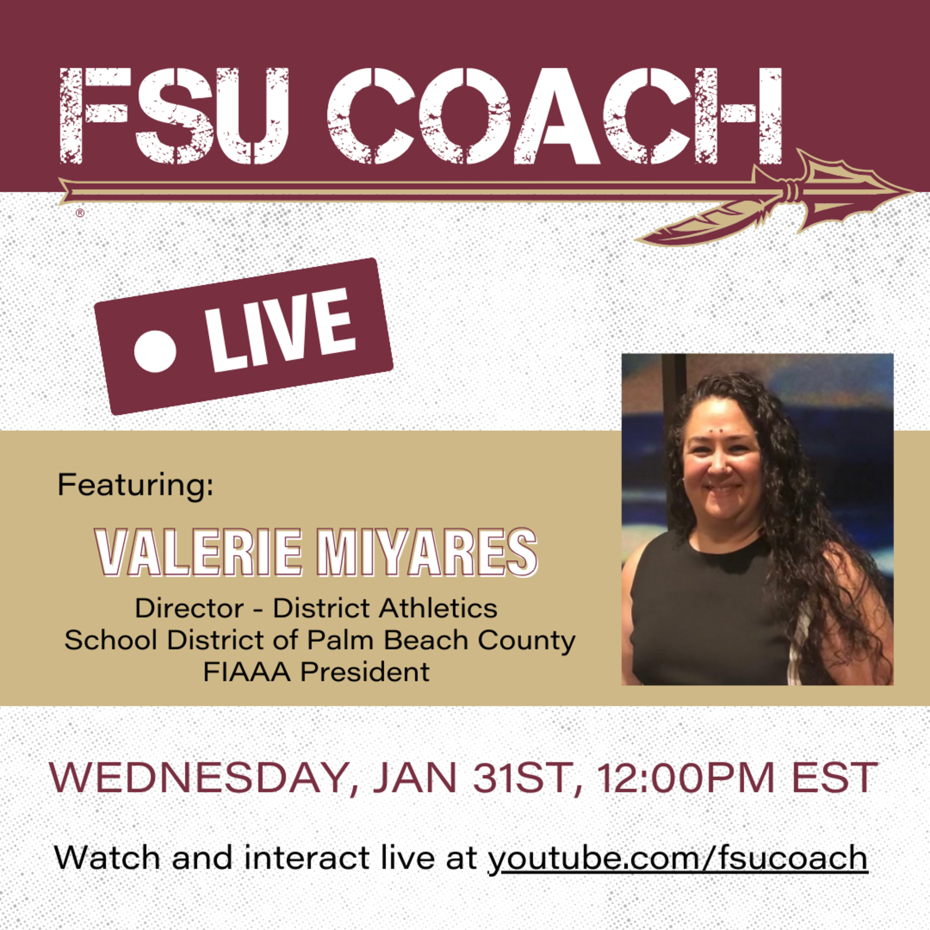 "Coaches are burned out." A conversation with Valerie Miyares - Palm Beach County Athletic Director episode artwork