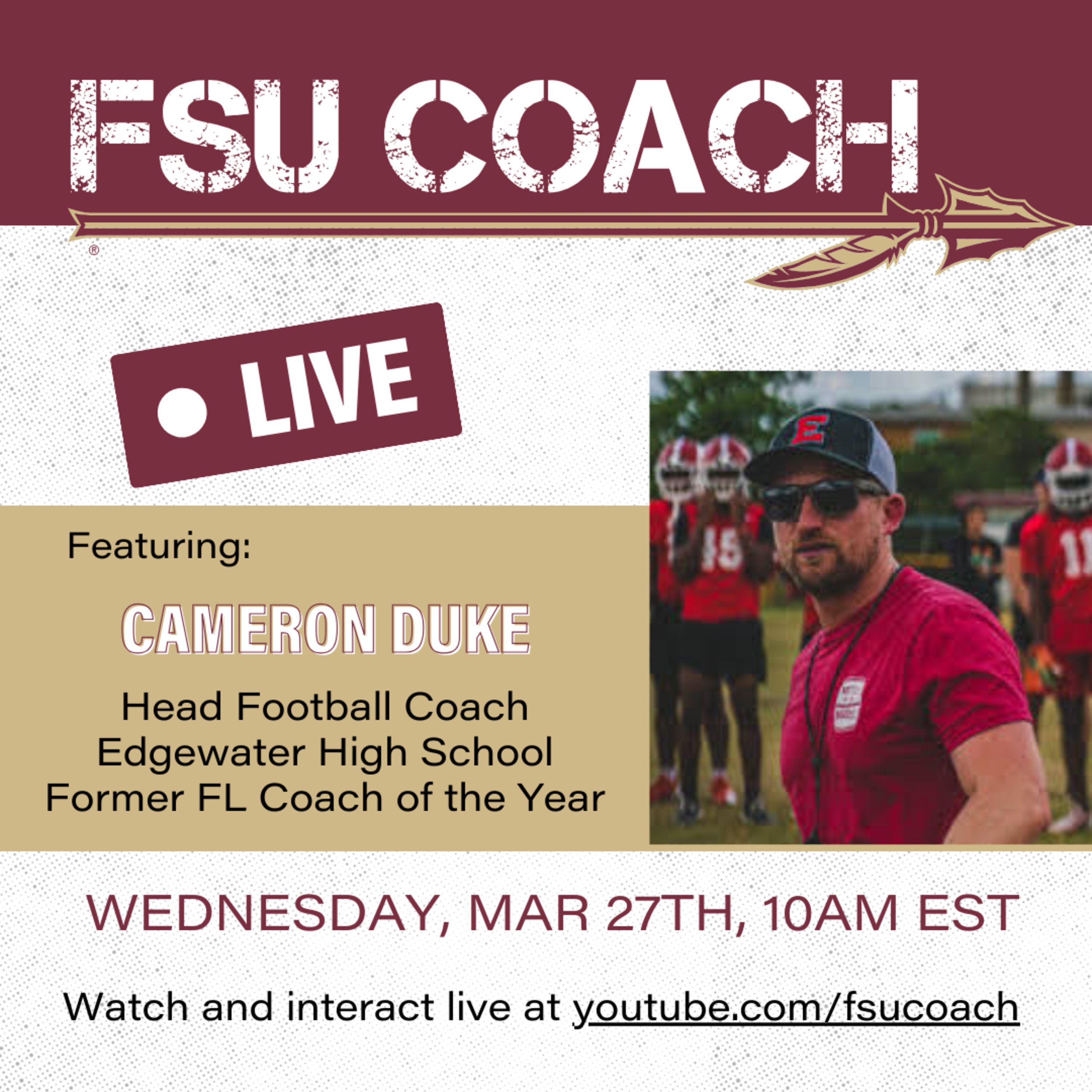 Salaries, NIL, and High School Football With Head Coach Cameron Duke episode artwork