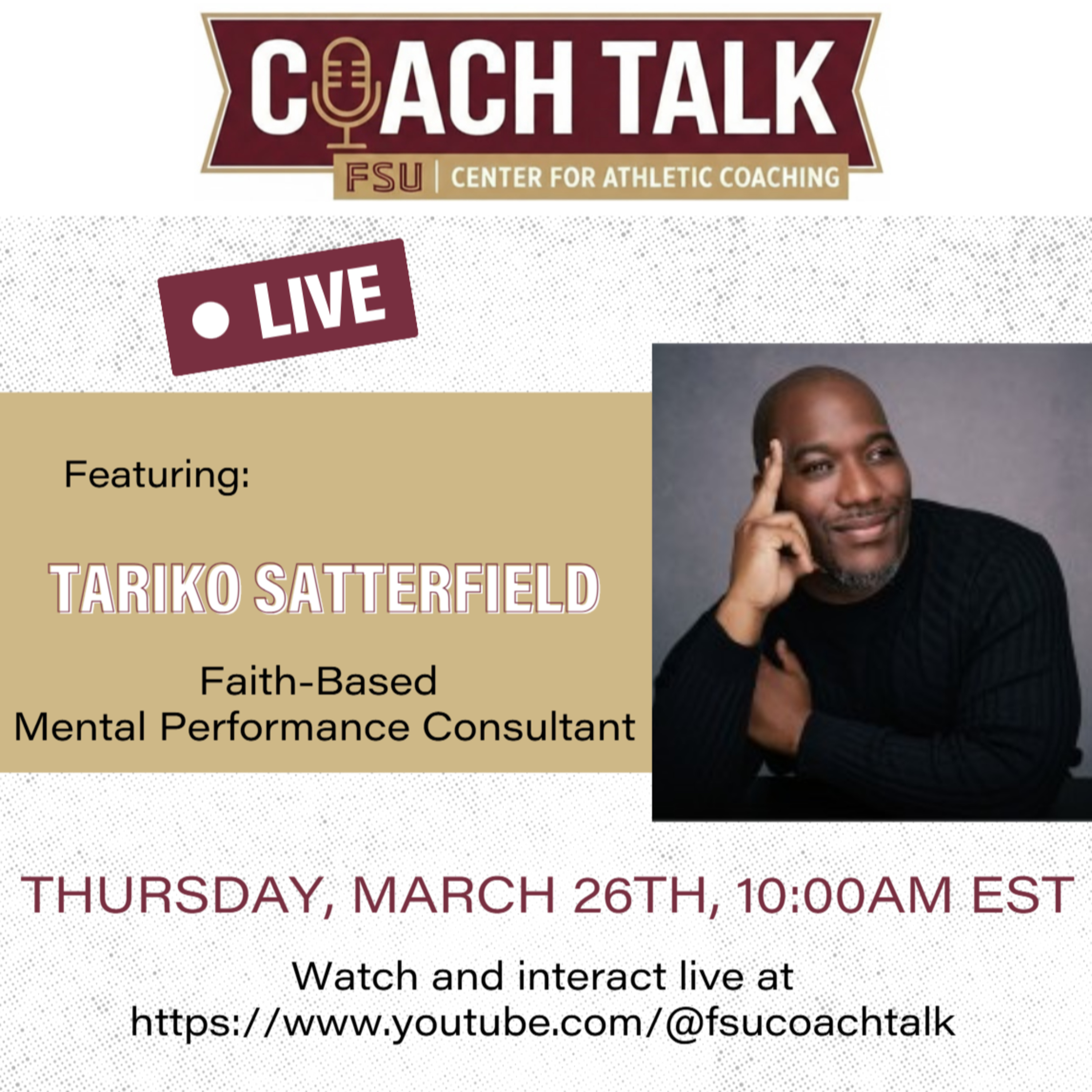 Coach Talk: Conversations with Coaches and Sports Professionals