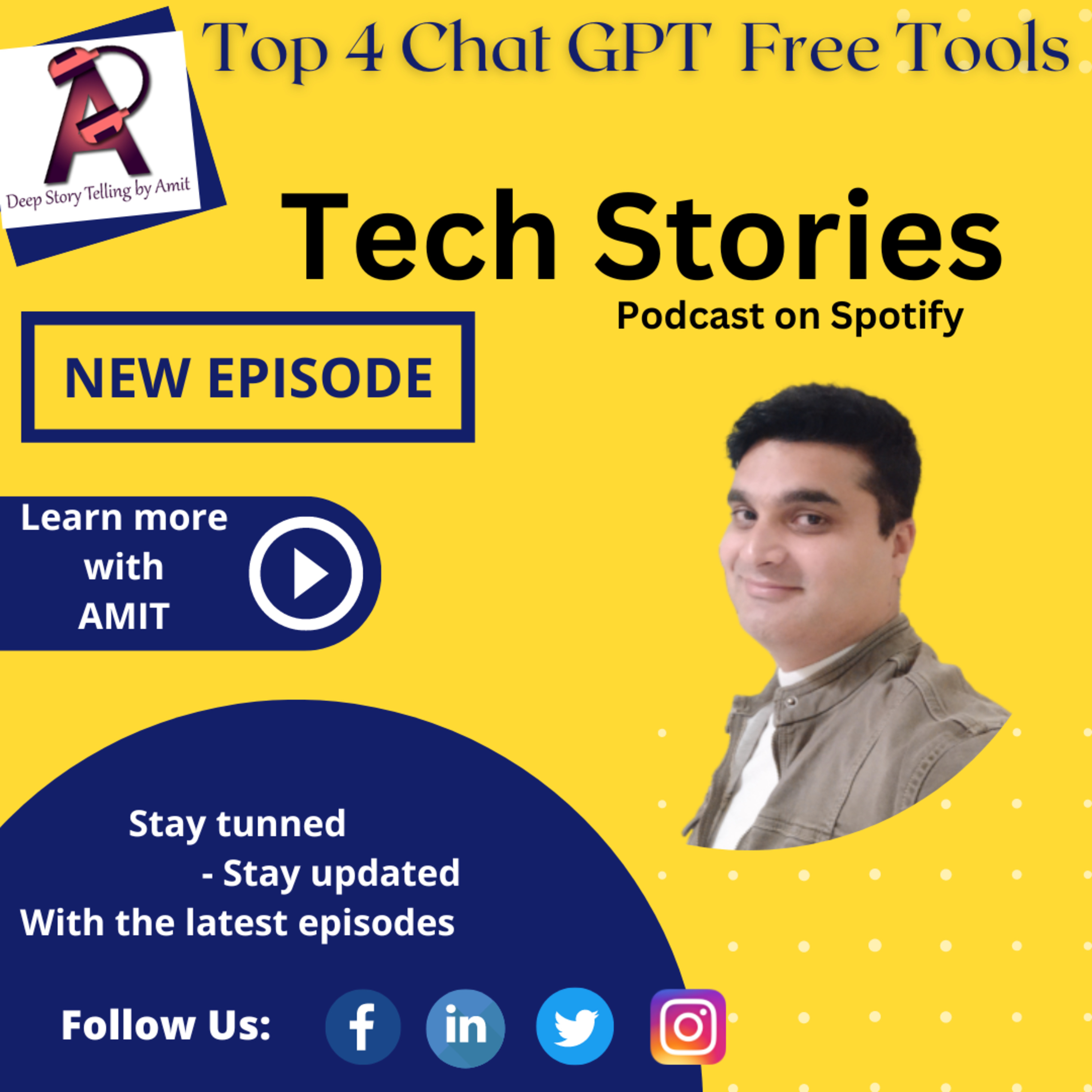 #Video Podcast # EP -86 Top 4 Chat GPT Free Tools episode artwork