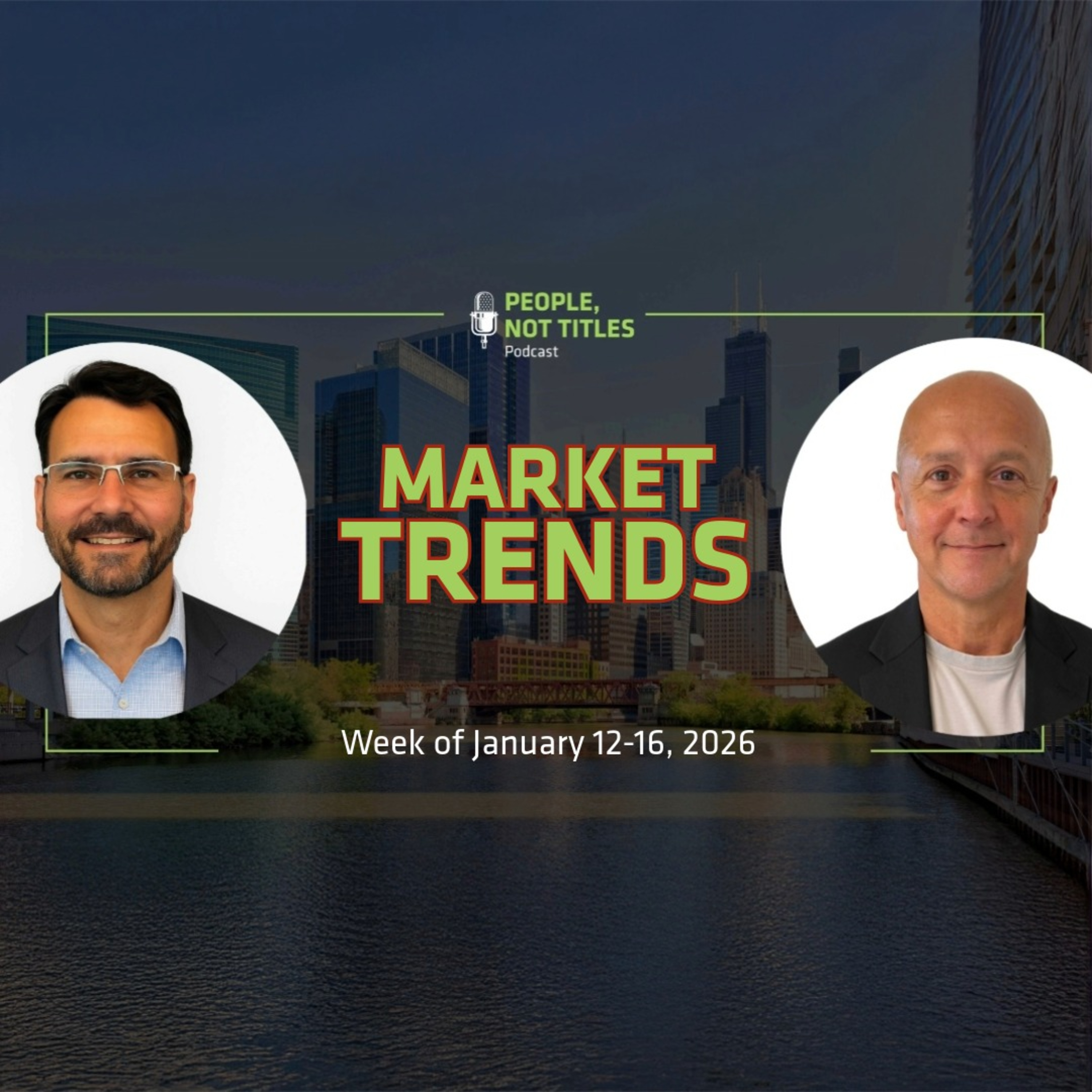 Market Trends Jan 12 - 16, 2025 - Compass Deal Closes Early! Trump's new Housing Moves - Will it Work? - And the Fed Holds Pat! episode artwork