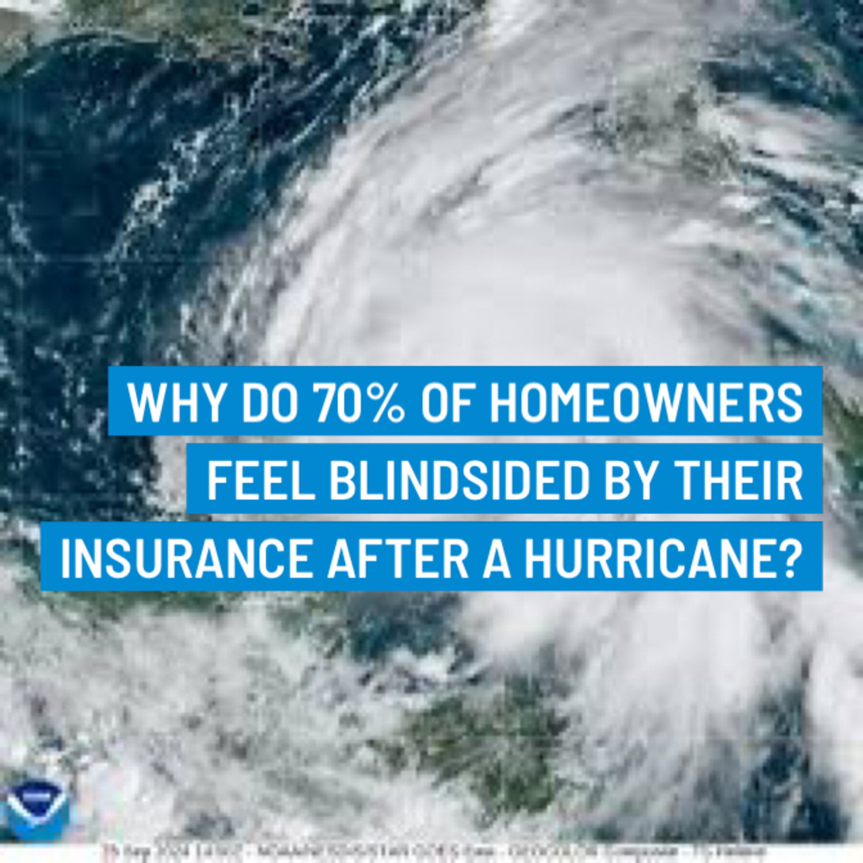 Why do 70% of homeowners feel blindsided by their insurance after a hurricane? 🌀 🌪️  episode artwork