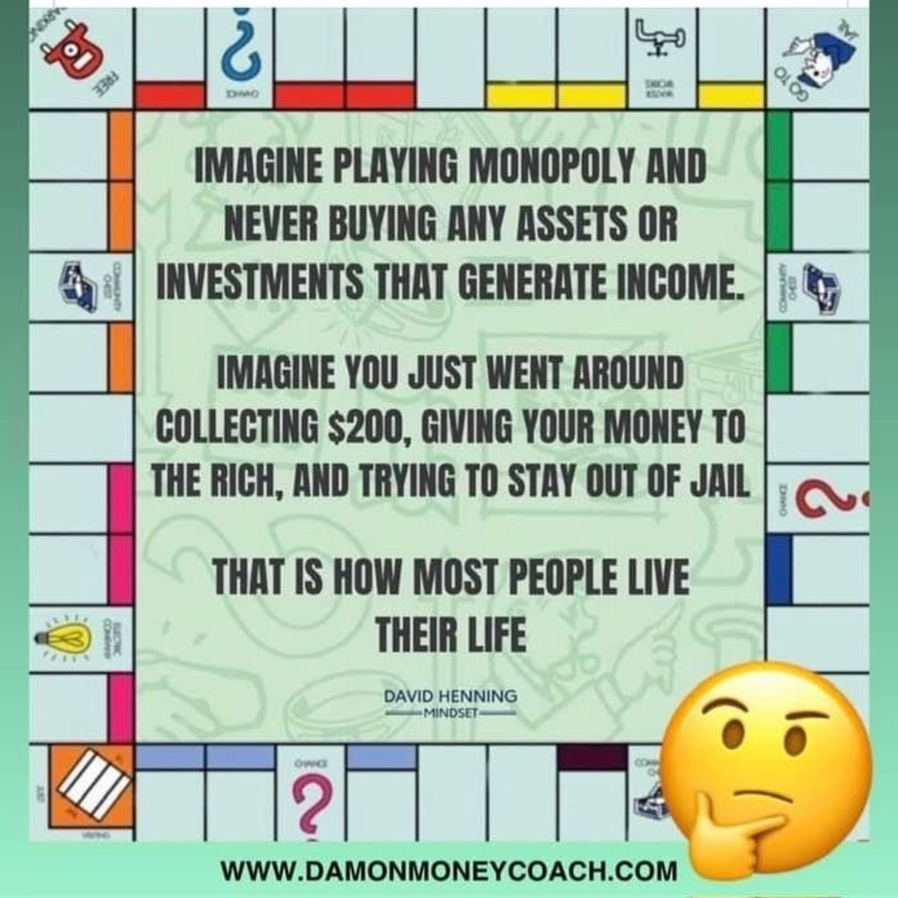 Monopoly isn’t just a game. It’s a lesson about life and money. #moneygame 💵 episode artwork