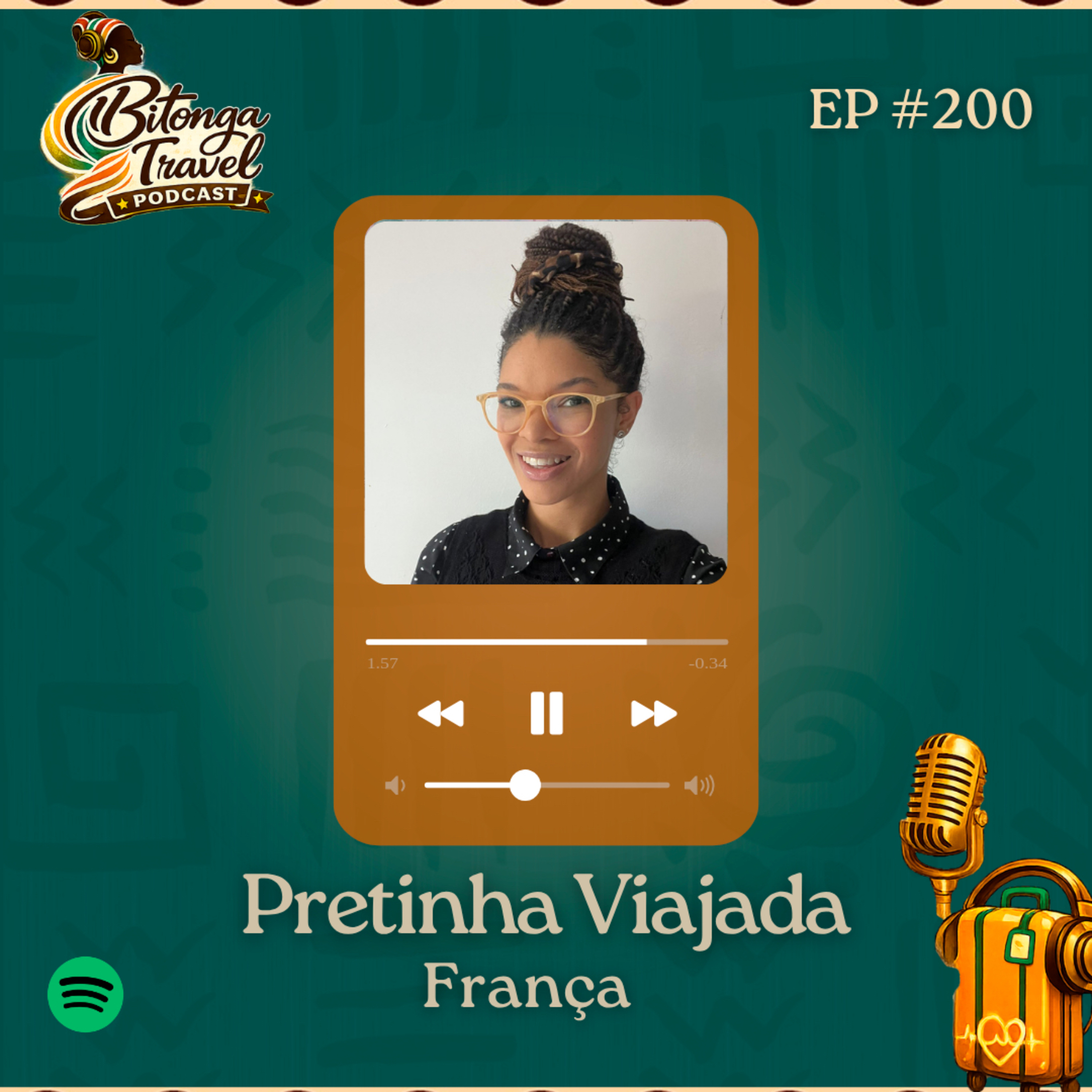 Episódio 200-França-Tainã-Pretinha Viajada