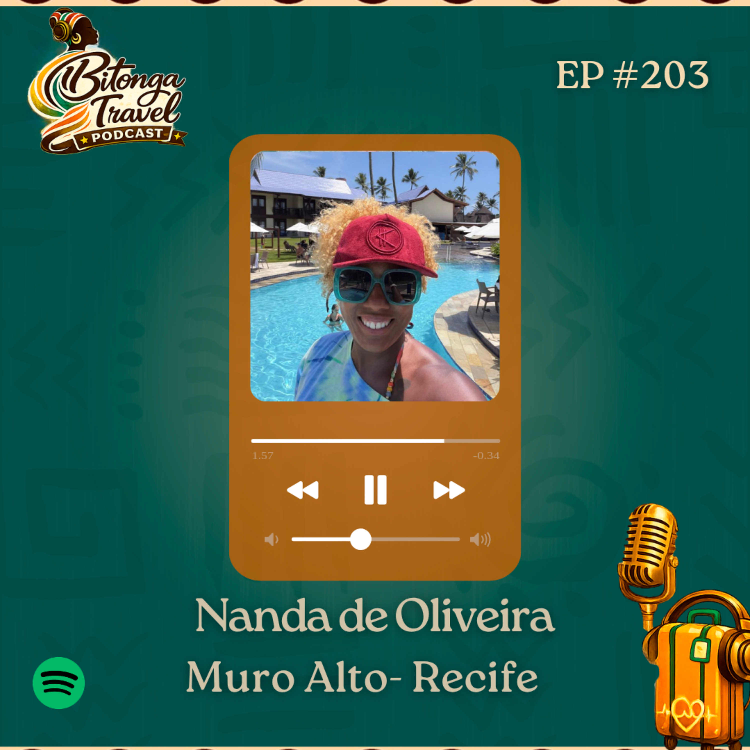 Episódio 203-Muro Alto Recife-Nanda de Oliveira episode artwork