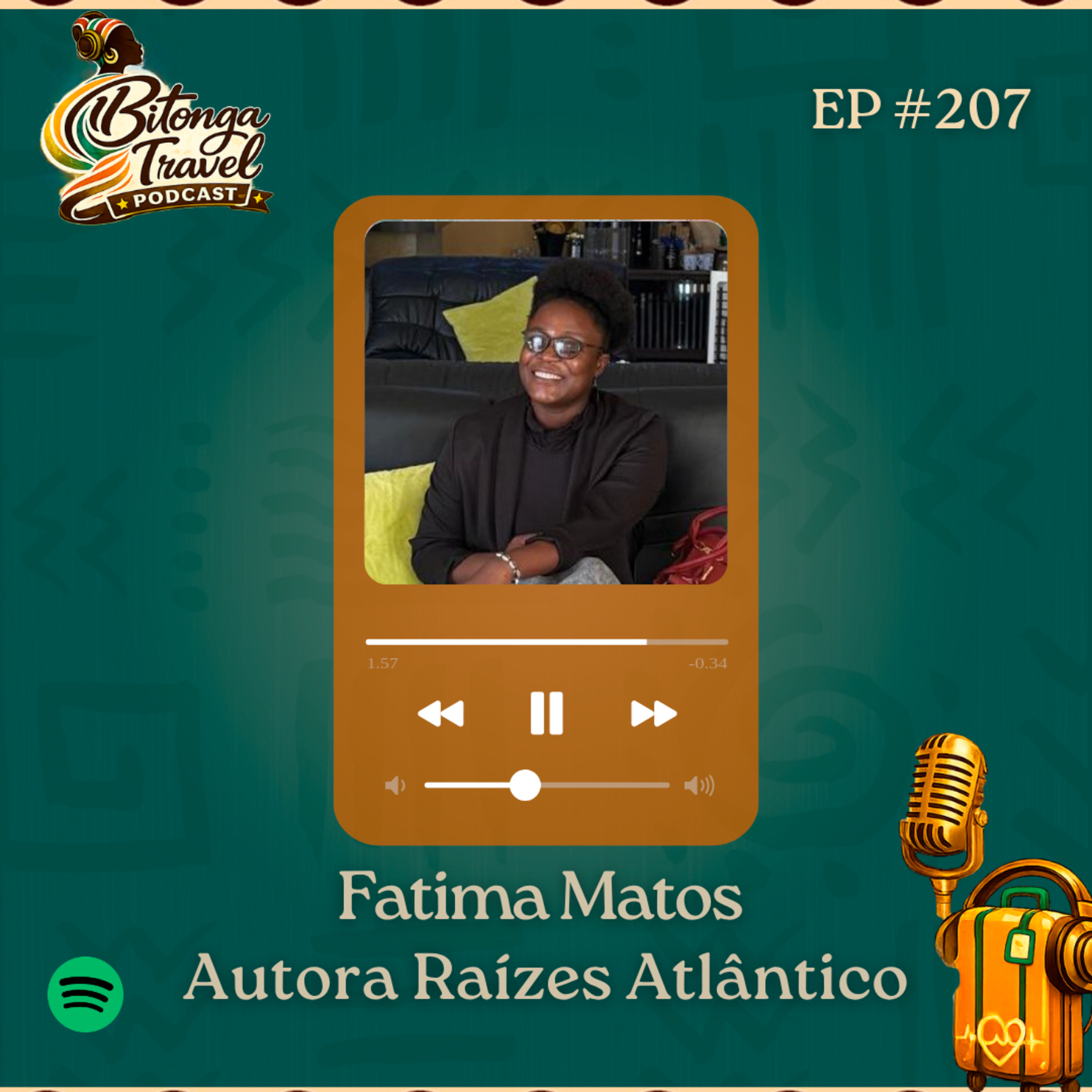 Episódio 207-Fátima Matos- Autora Raízes do Atlântico  episode artwork