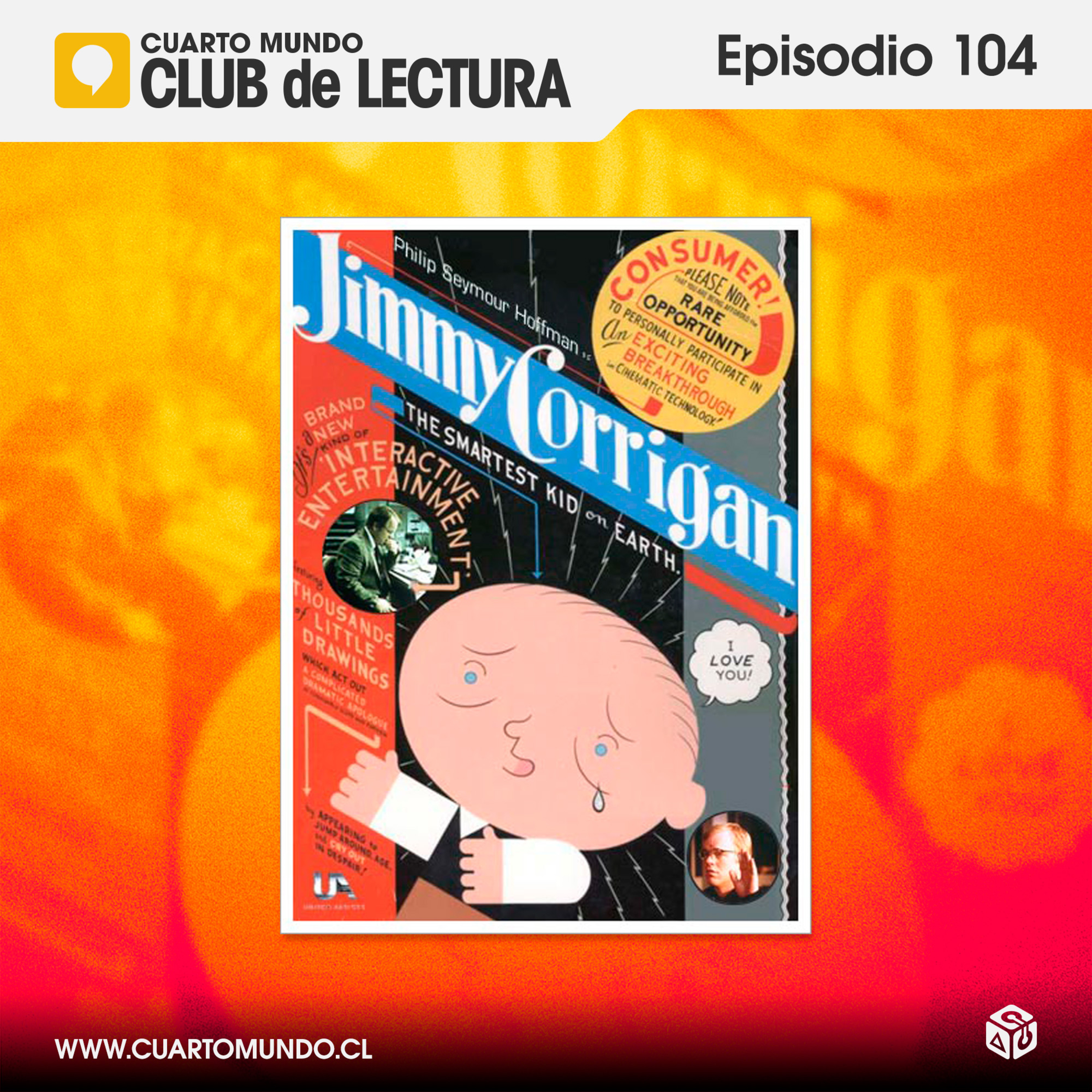 Club de Lectura 104 - Jimmy Corrigan, the Smartest Kid on Earth episode artwork