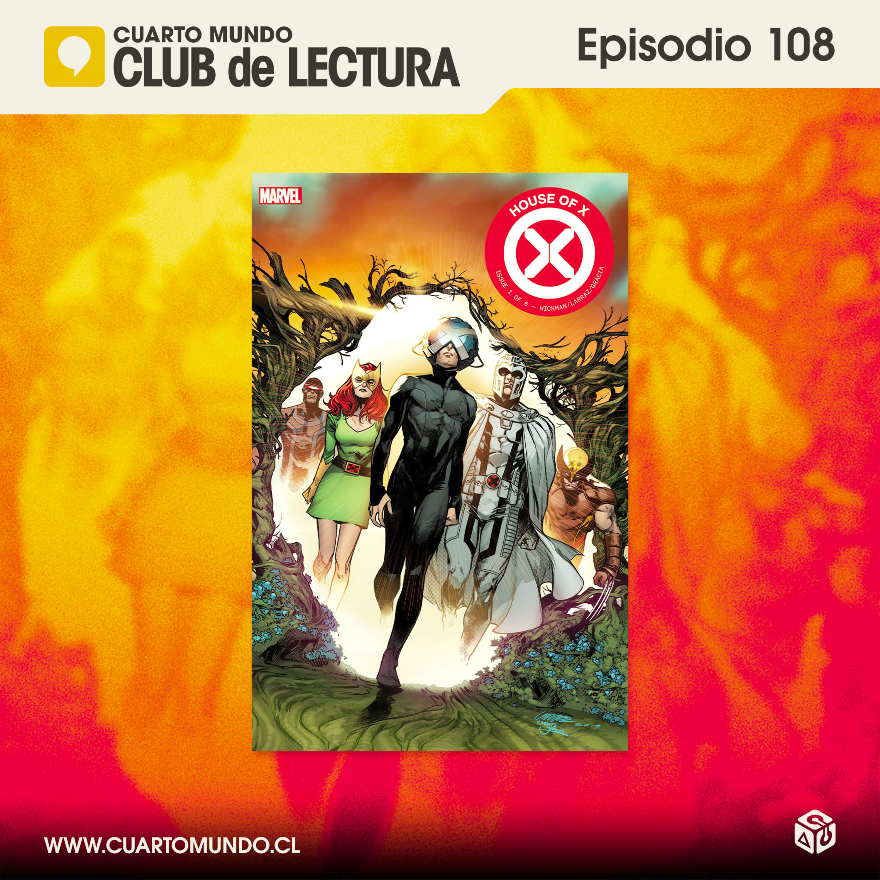 Club de Lectura 108 - House of X y Powers of X episode artwork