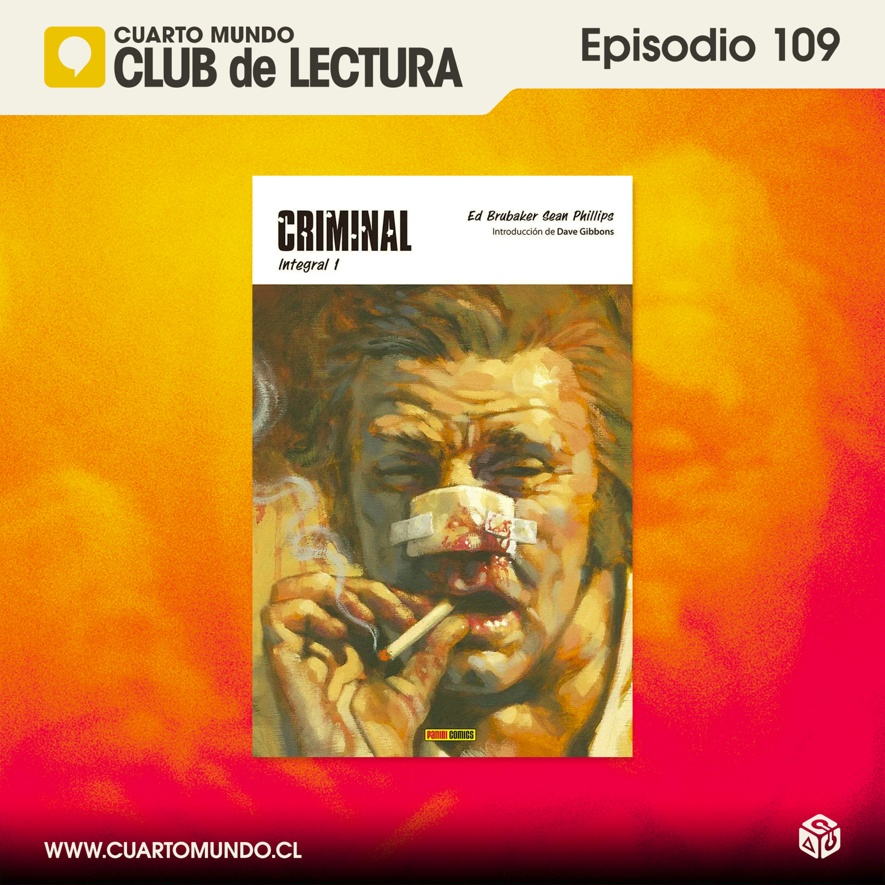 Club de Lectura 109 - Criminal episode artwork