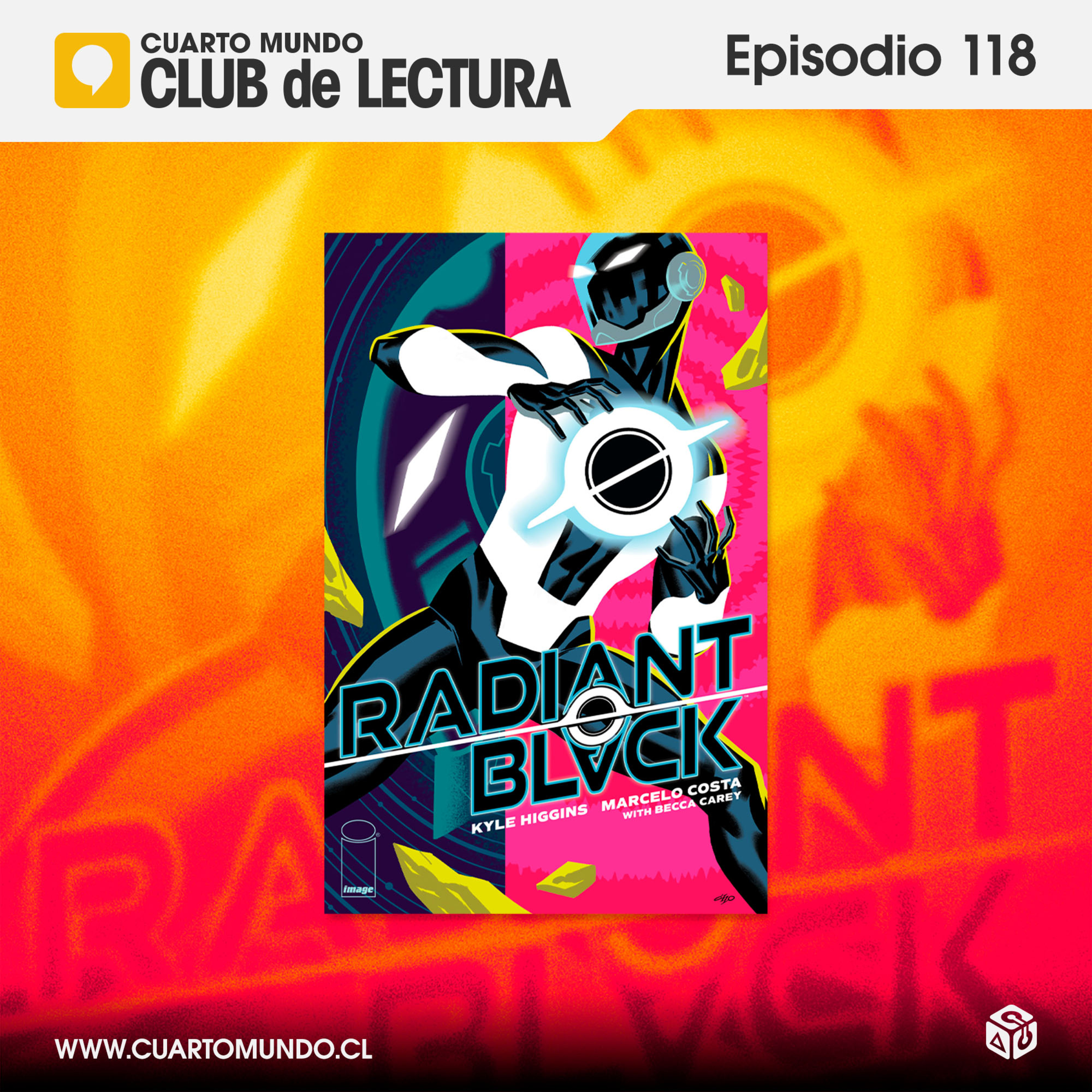Club de Lectura 118 - Radiant Black episode artwork