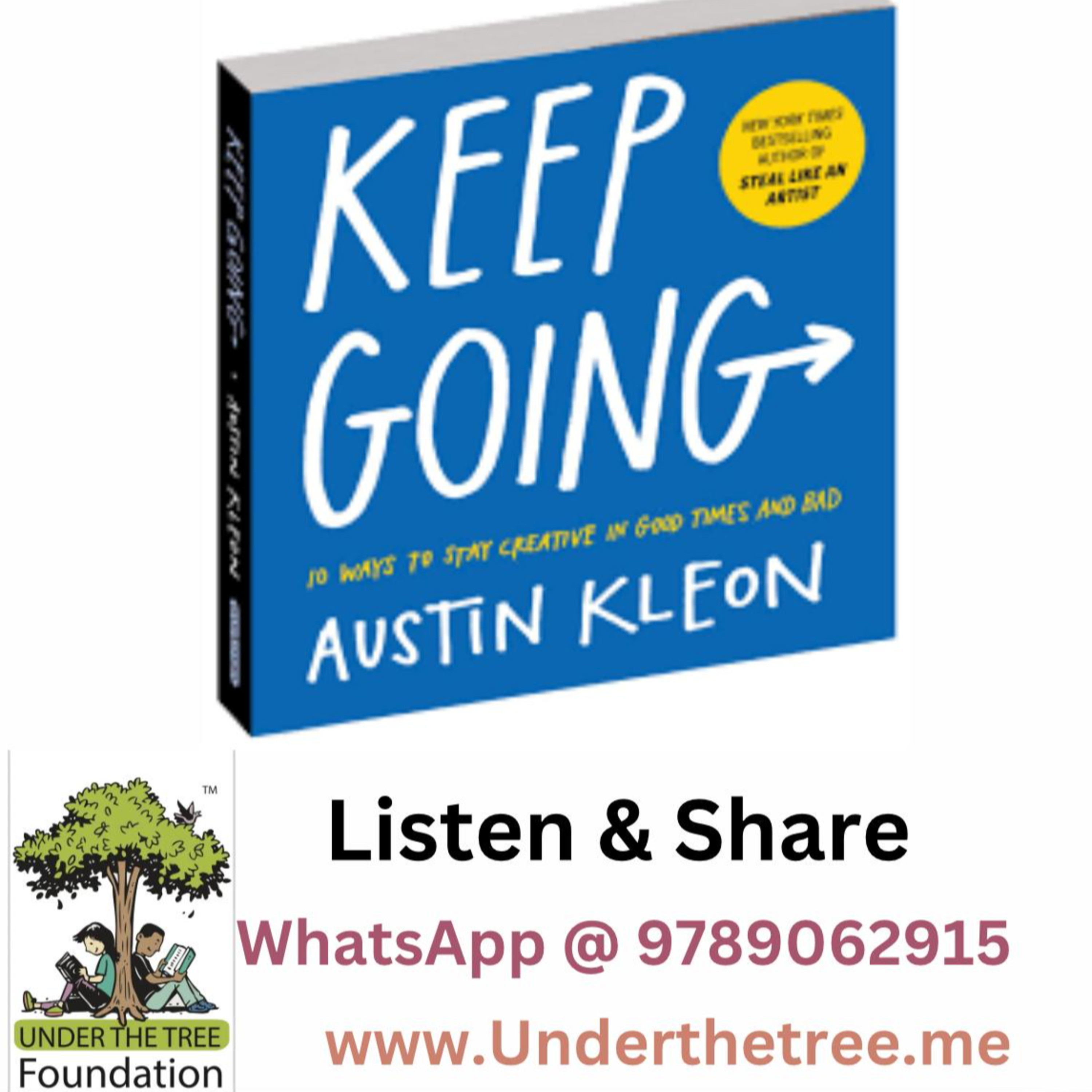 Keep Going By Austin Kleon episode artwork
