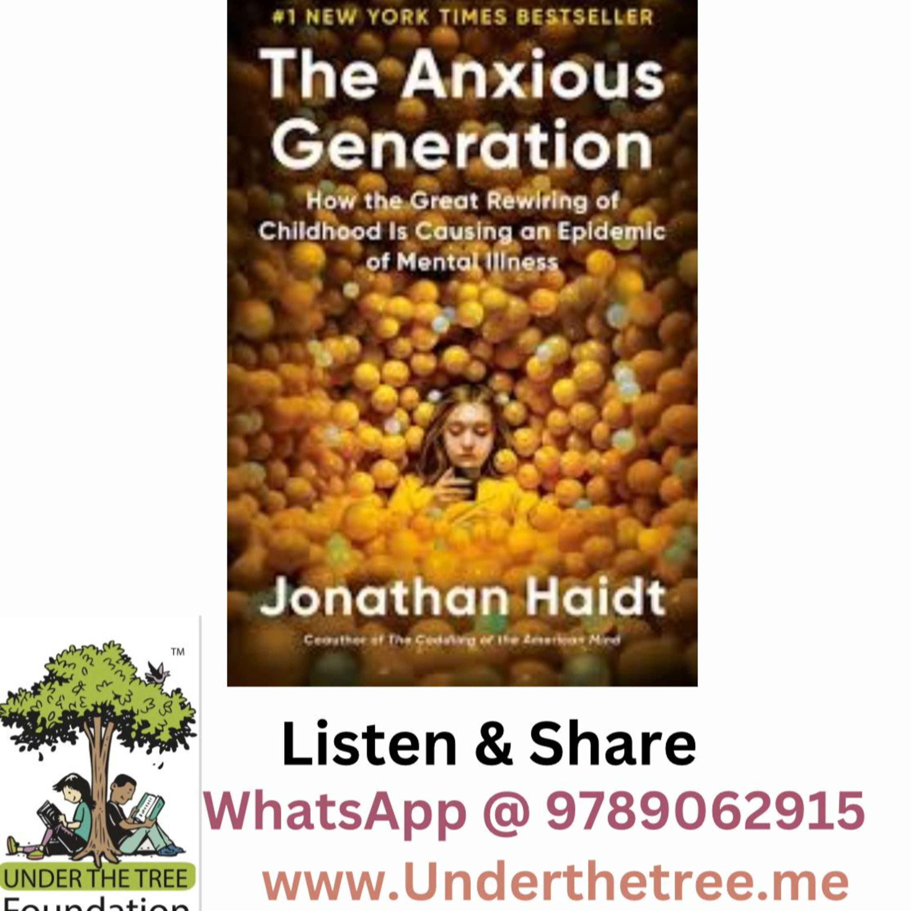 The Anxious Generation By Jonathan Haidt episode artwork