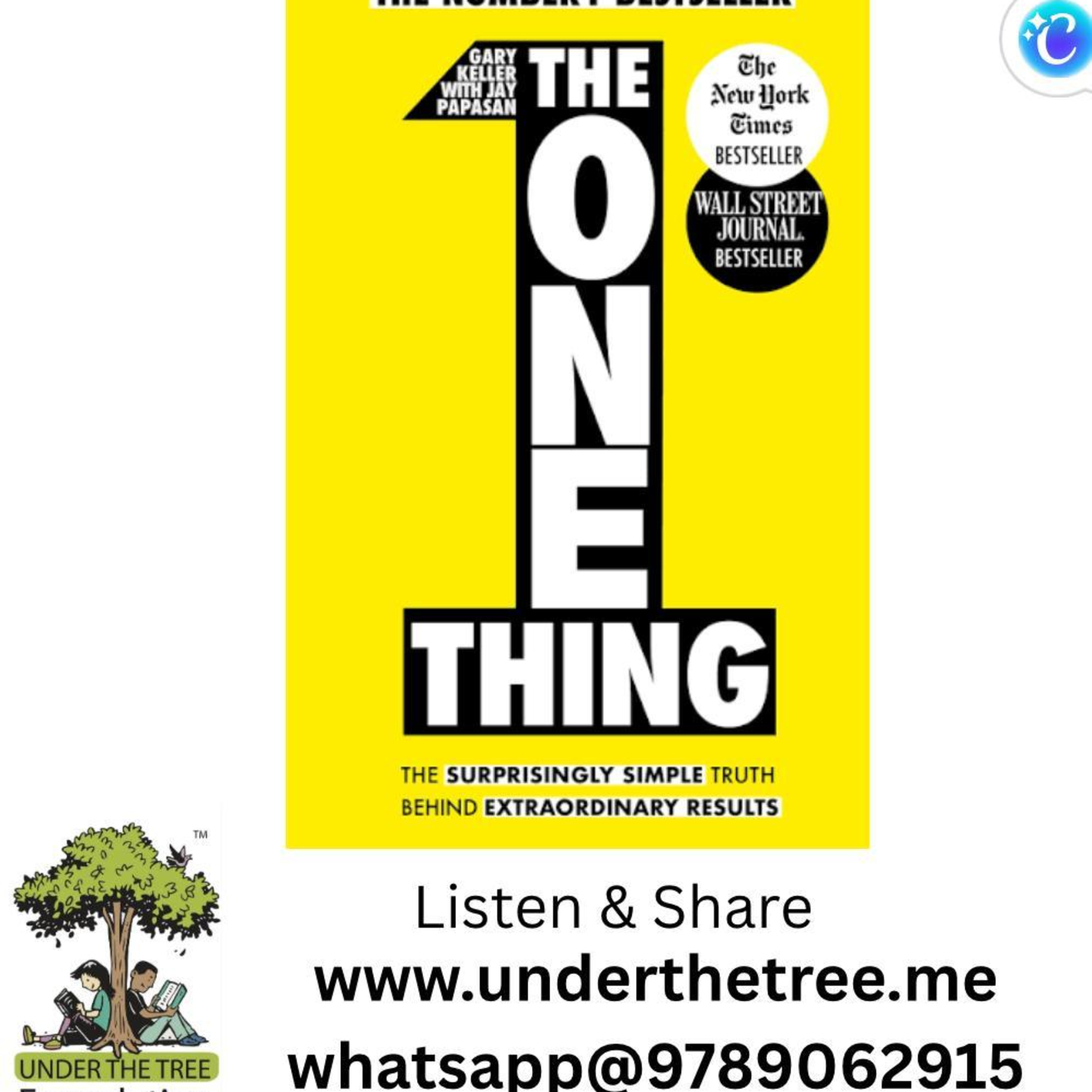 The One Thing by Gary Keller and Jay Pappasan - Book Summary episode artwork