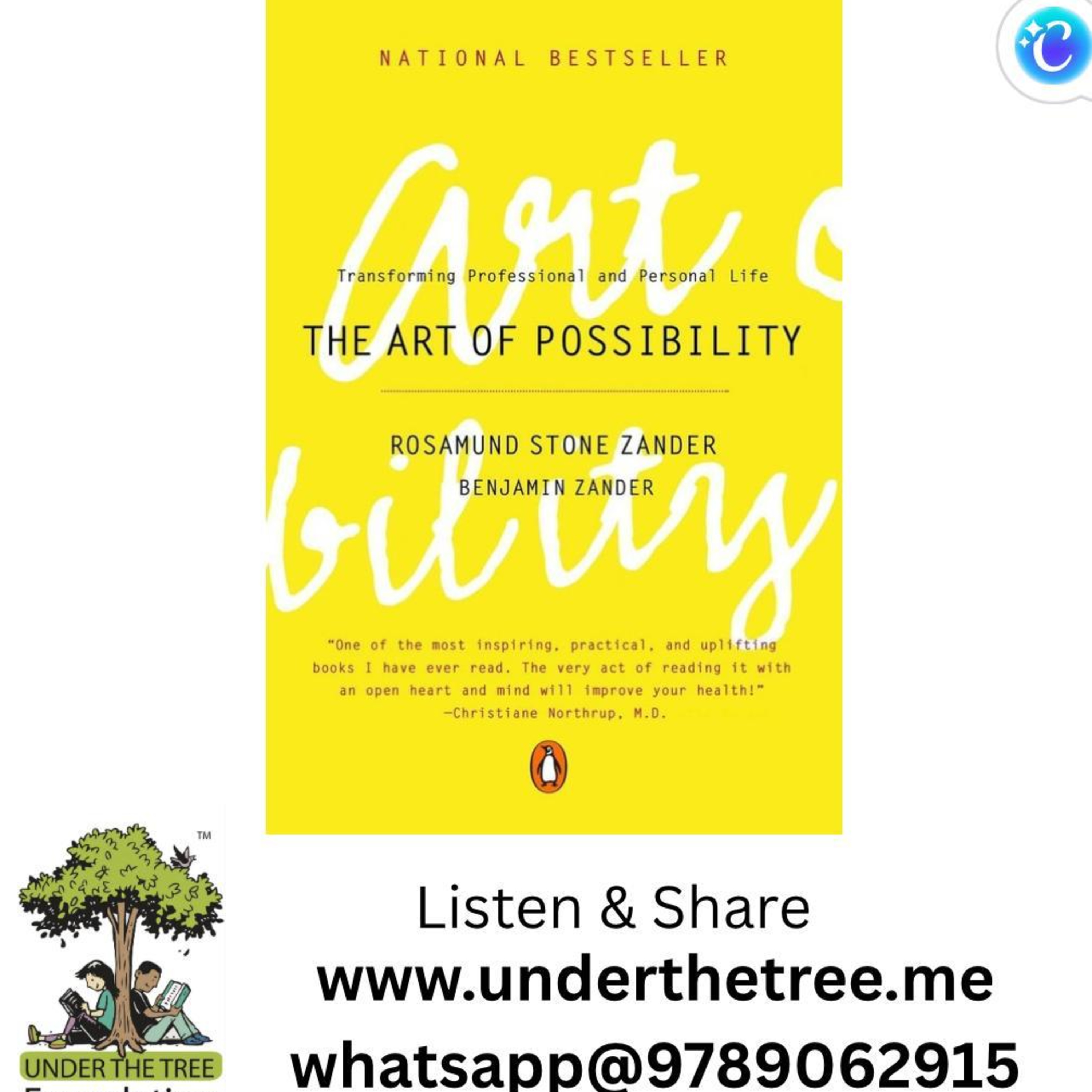 The Art of Possibility by Rosamund Stone Zendar and Benjamin Zendar - Book Summary episode artwork