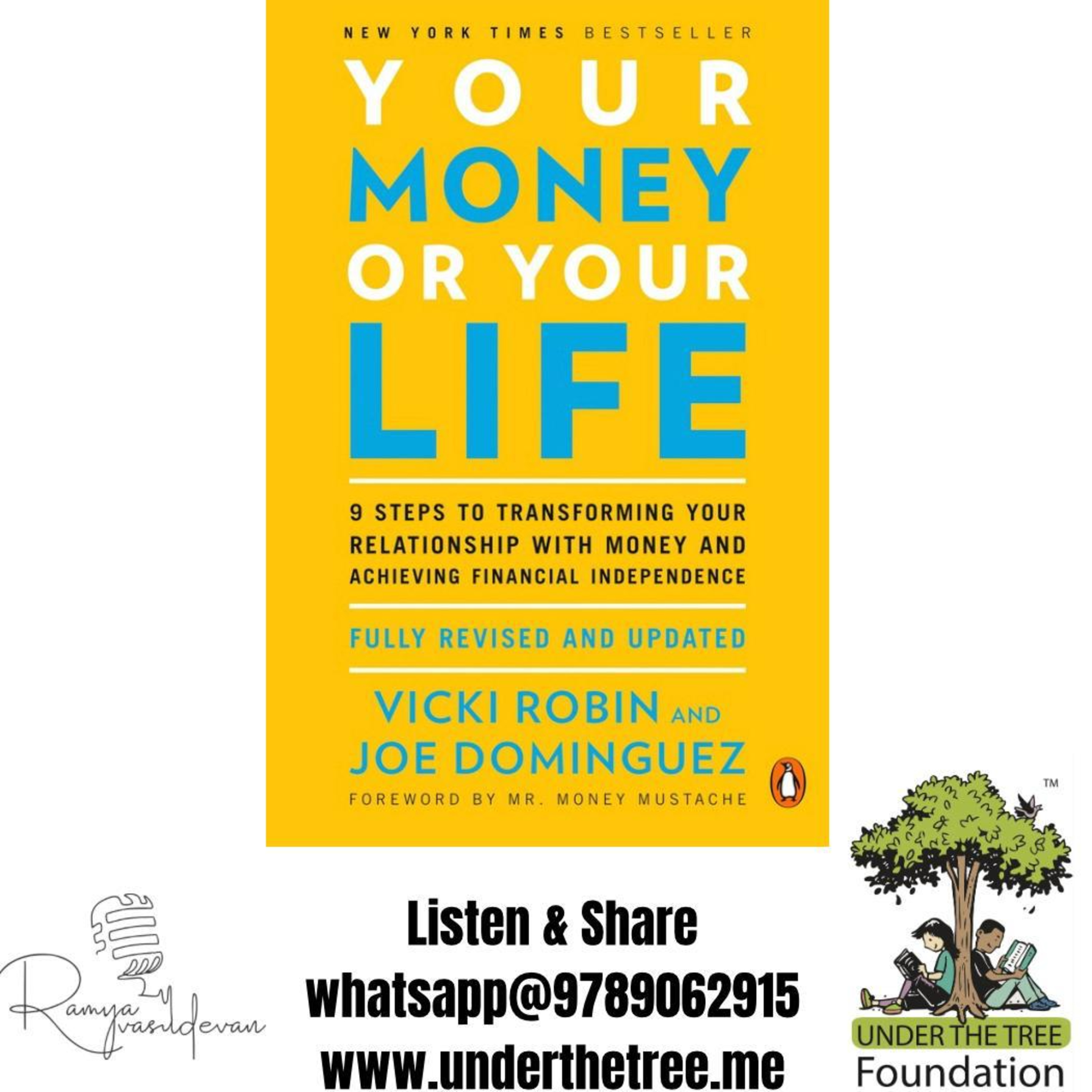 Your Money or Your Life by Vicki Robin and Joe Dominguez - Book Summary episode artwork