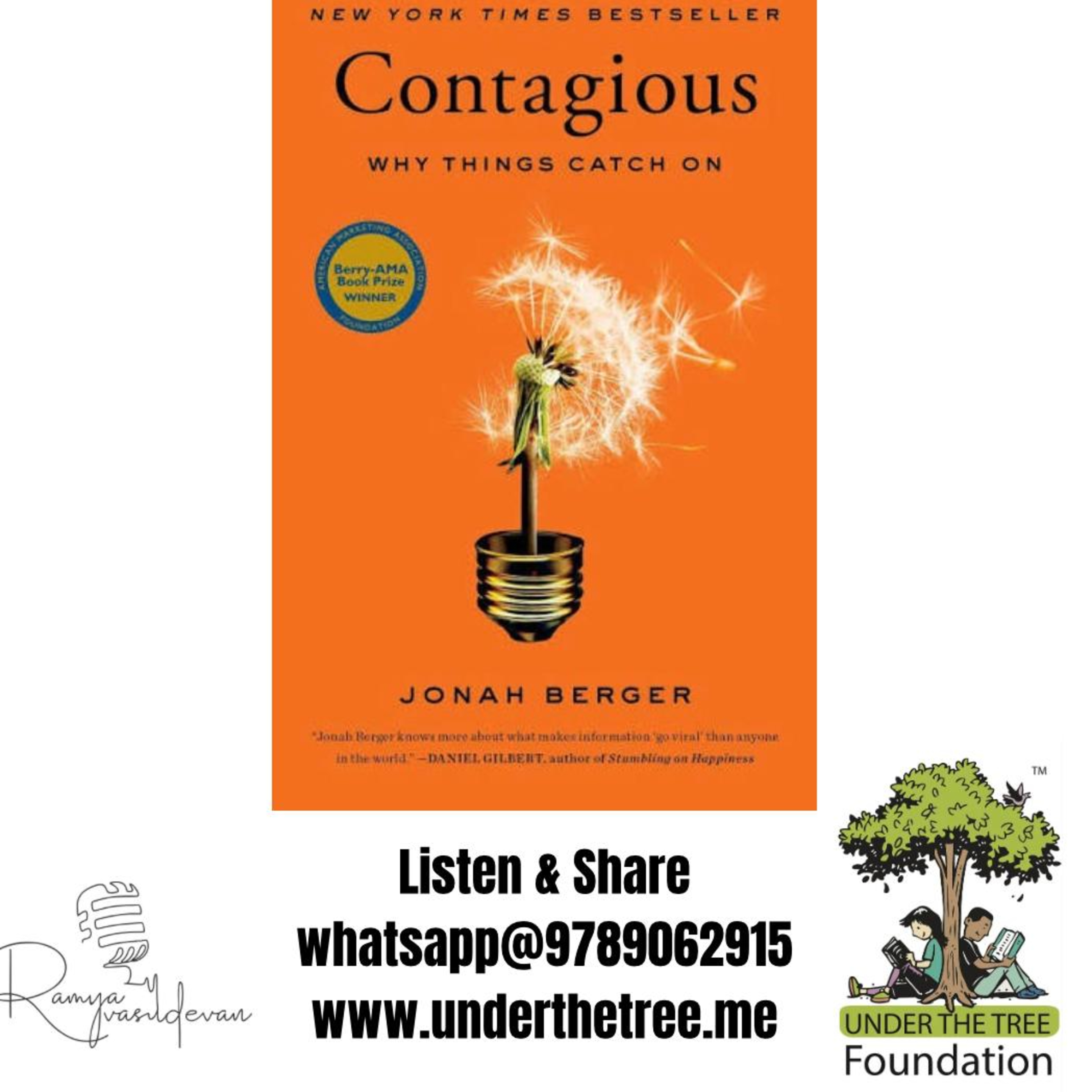 Contagious by Jonah Berger - Book Summary episode artwork