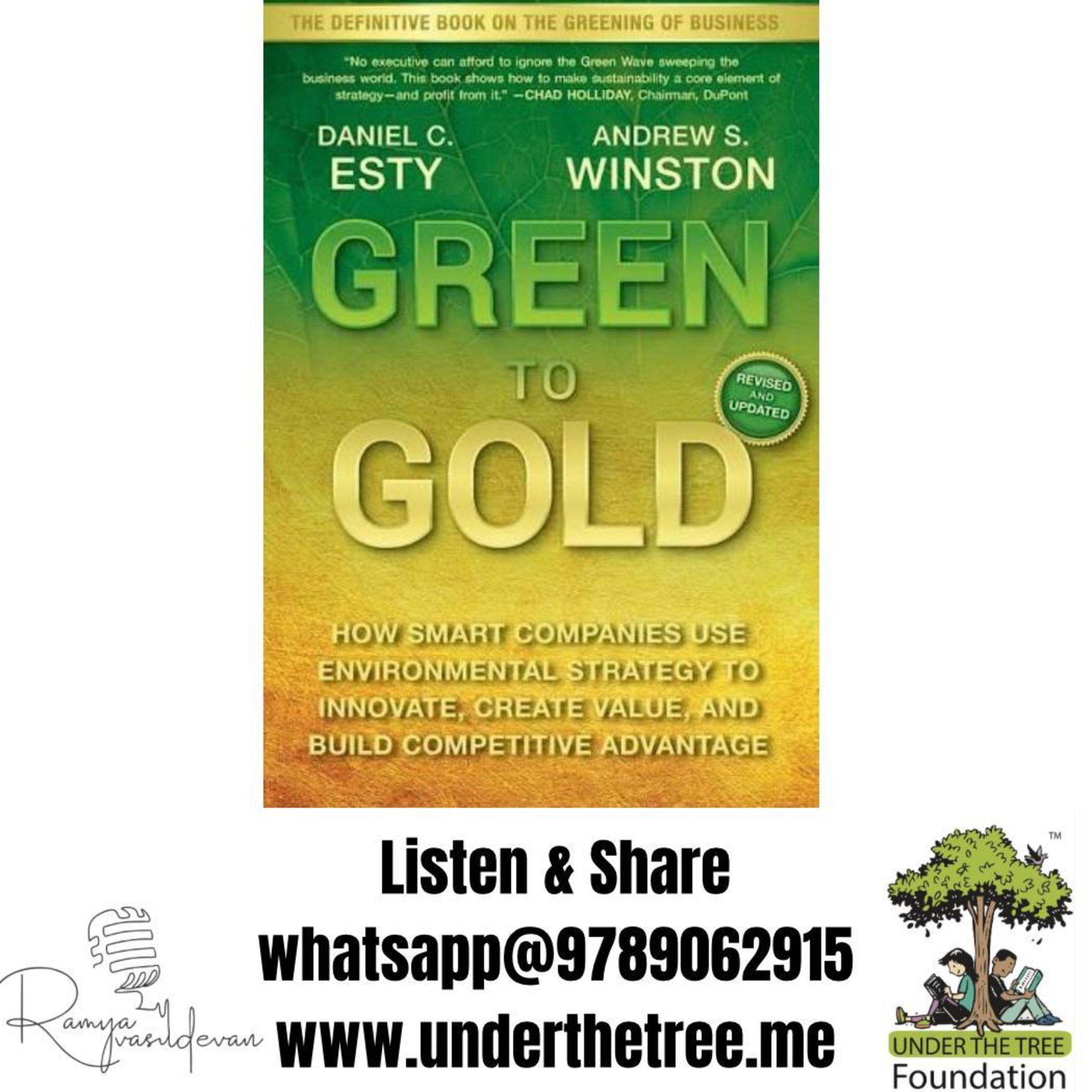 Green to Gold by Daniel C Esty and Andrews S Winston - Book Summary episode artwork