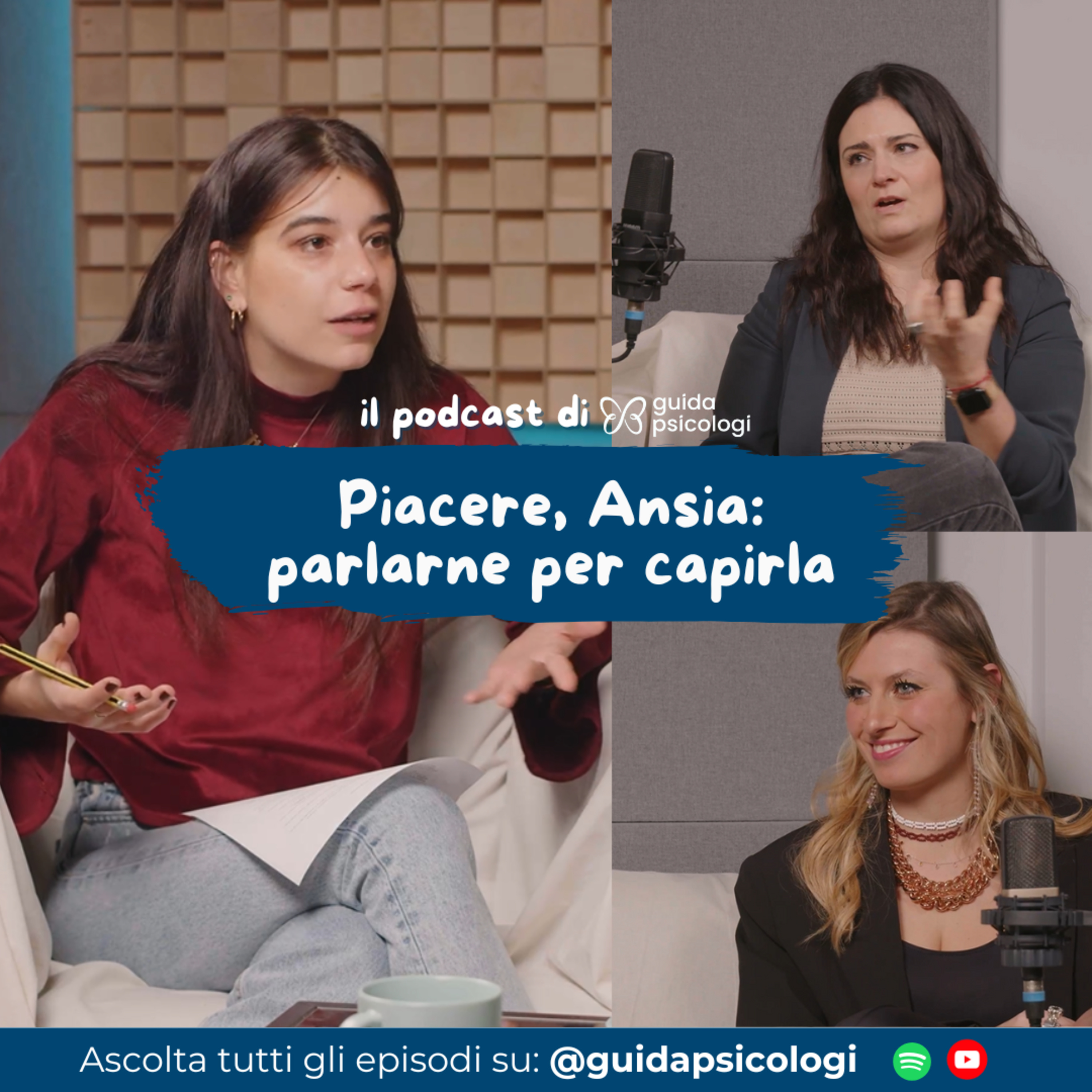 Piacere, Ansia — parlarne per capirla 🩵 #185