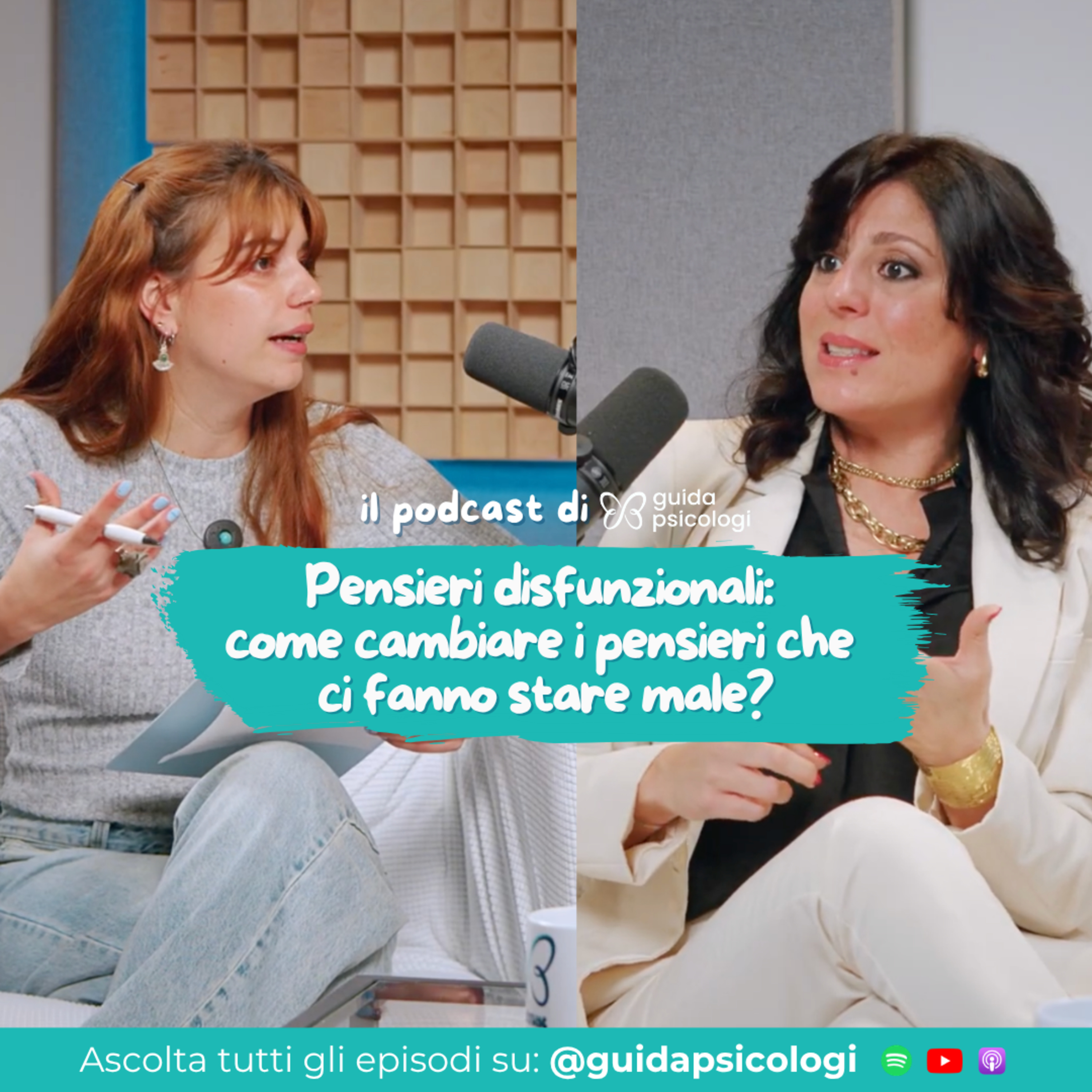 Pensieri disfunzionali: come cambiare i pensieri che ci fanno stare male? #209