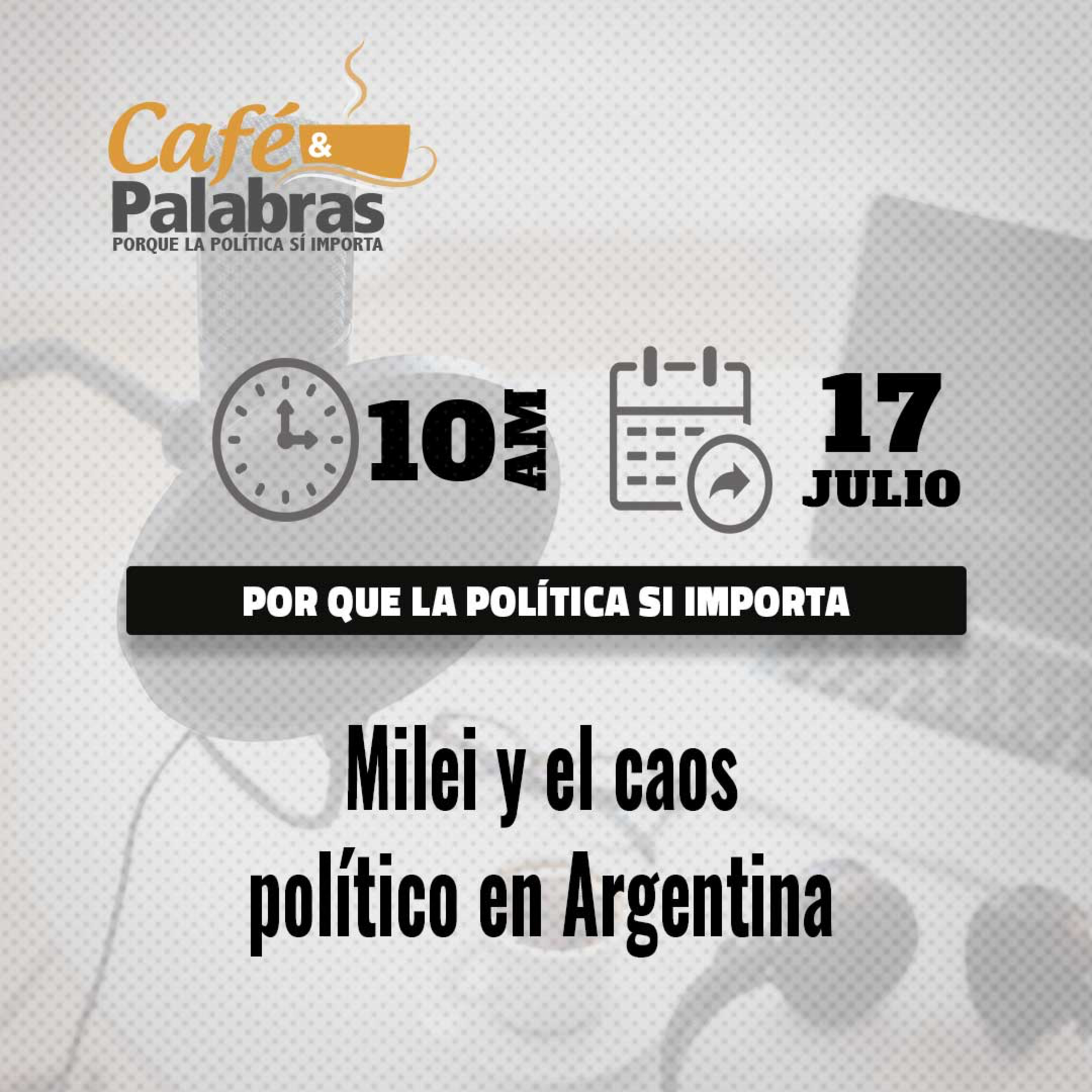Café y Palabras / Noche sin Tregua