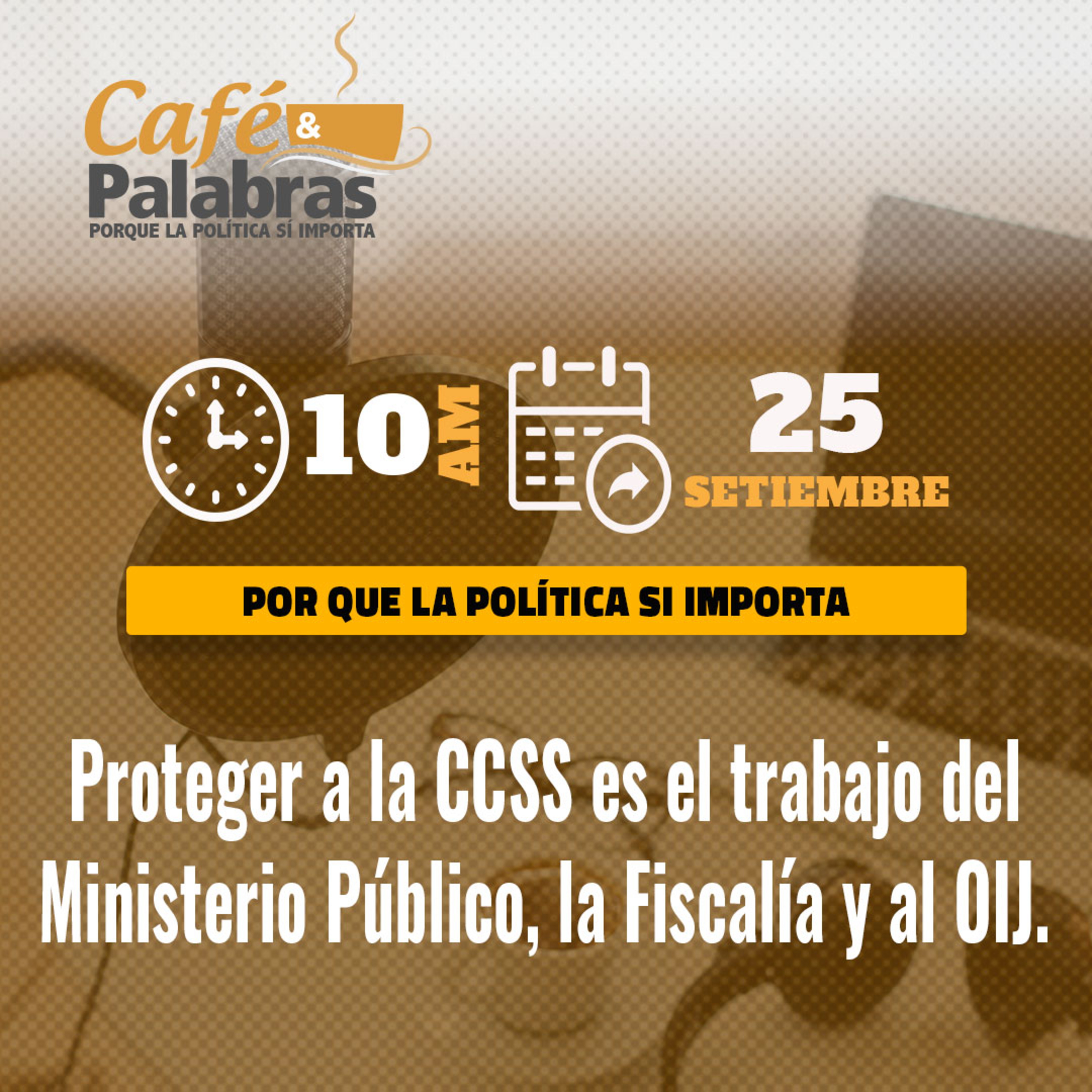 Proteger a la CCSS es el trabajo del Ministerio Público, la Fiscalía y al OIJ.