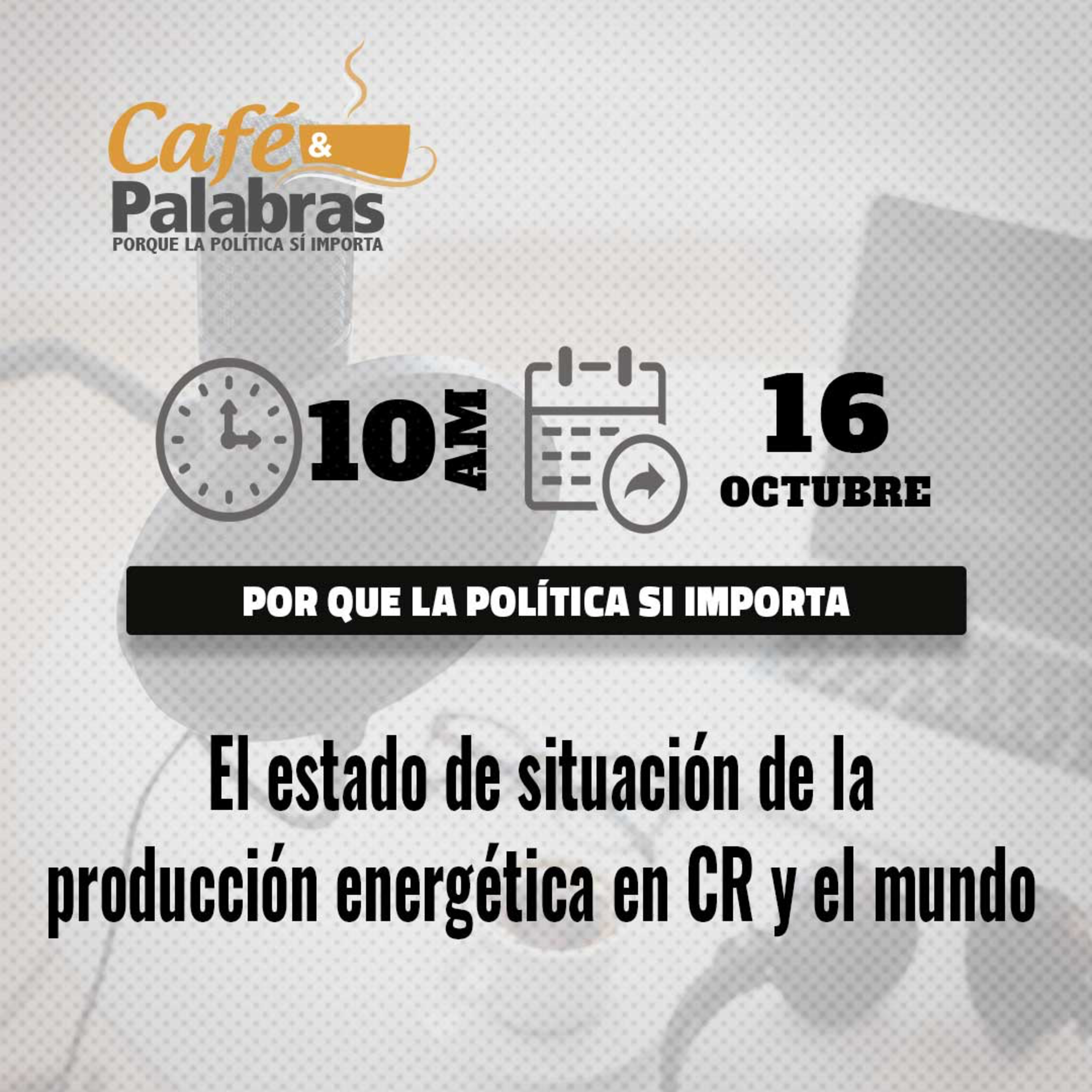 El estado de situación de la producción energética en CR y el mundo