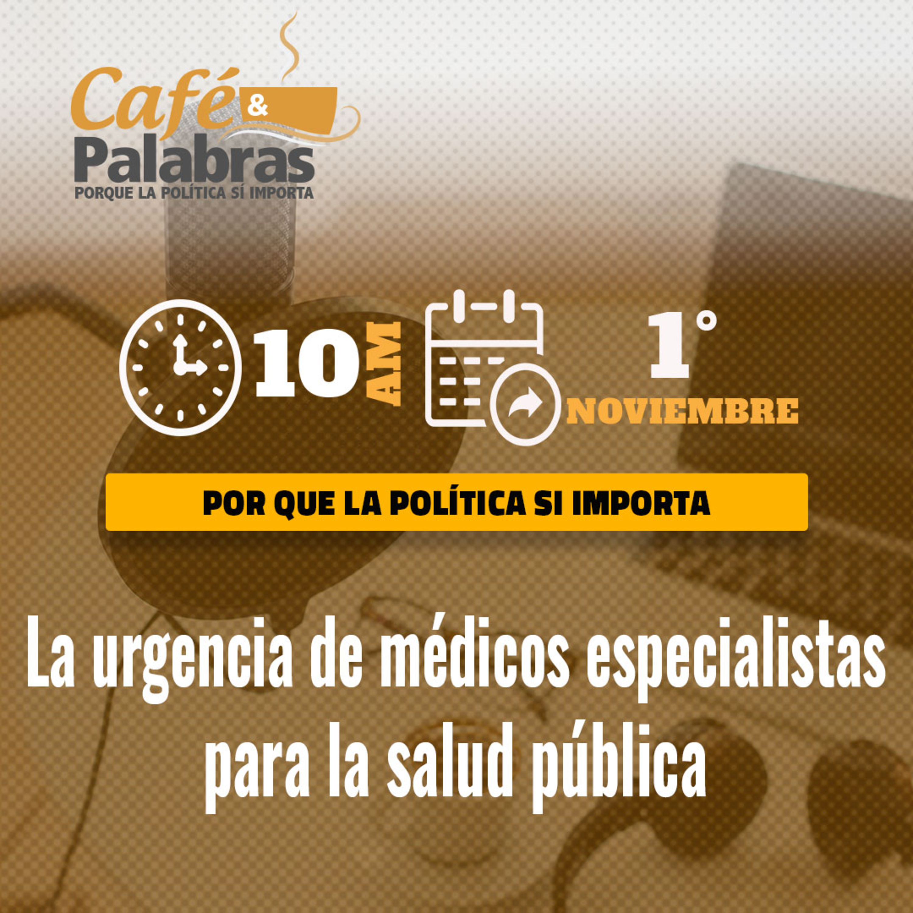 La urgencia de médicos especialista para la salud pública.