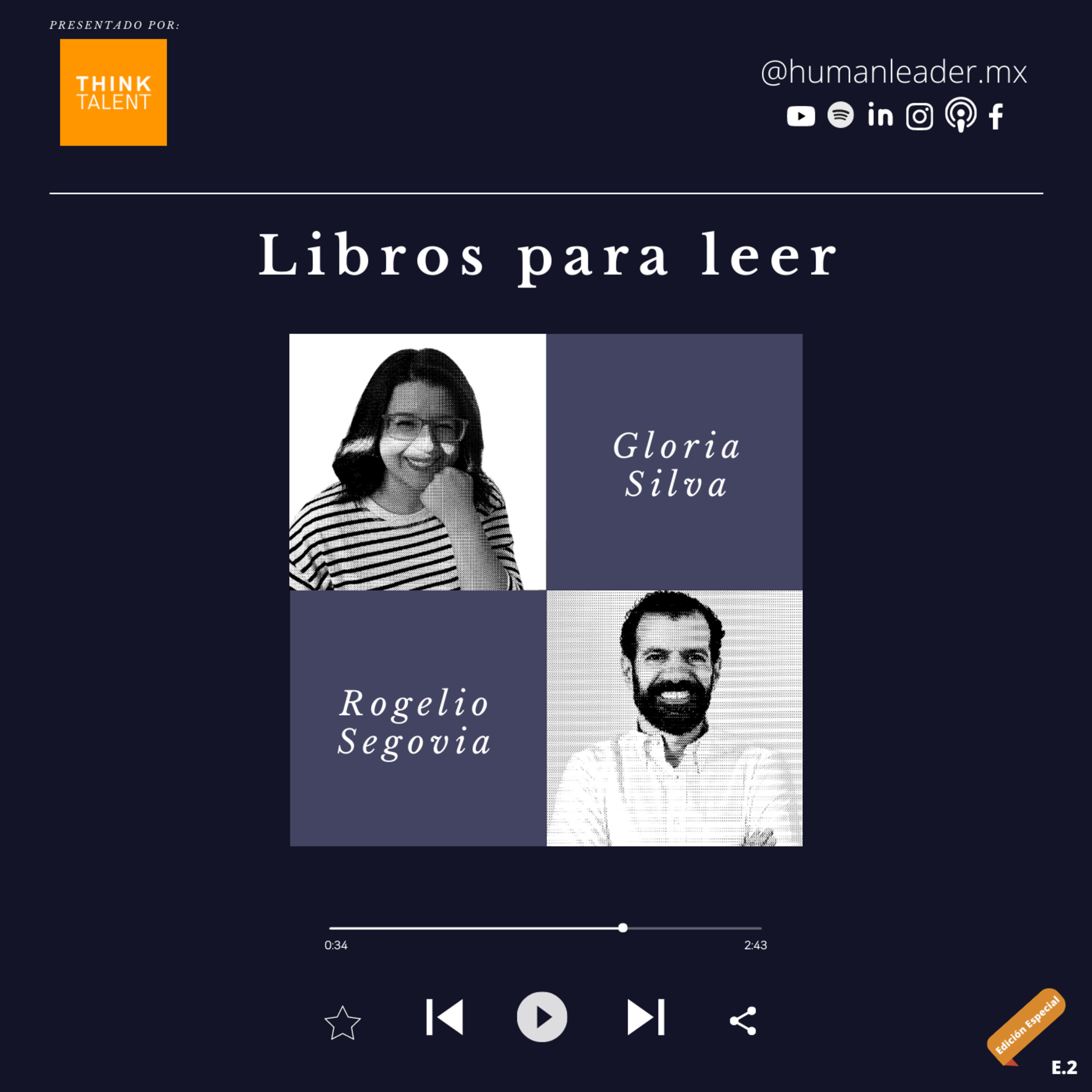 Portada de Human Leader by Rogelio Segovia