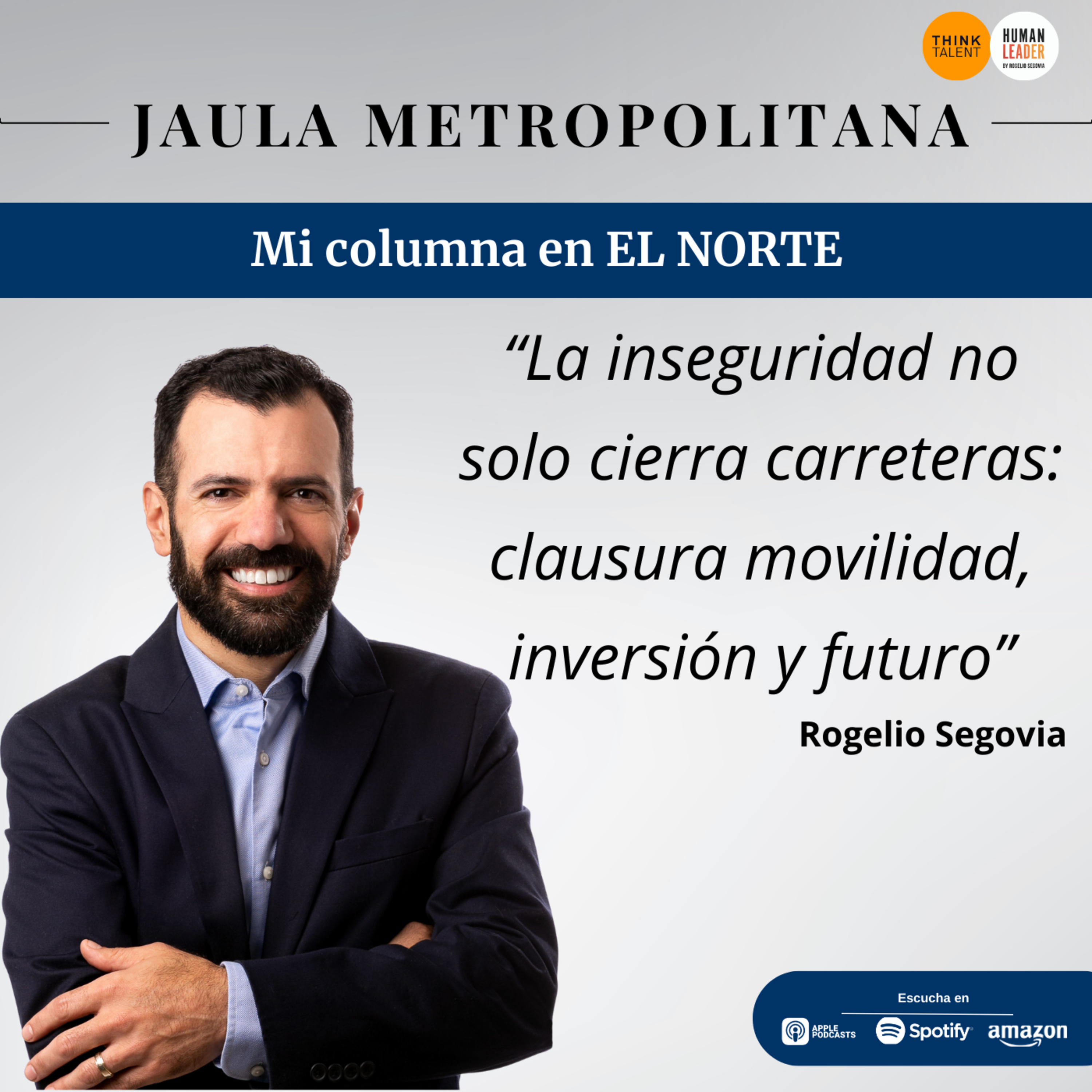 Portada de Human Leader by Rogelio Segovia