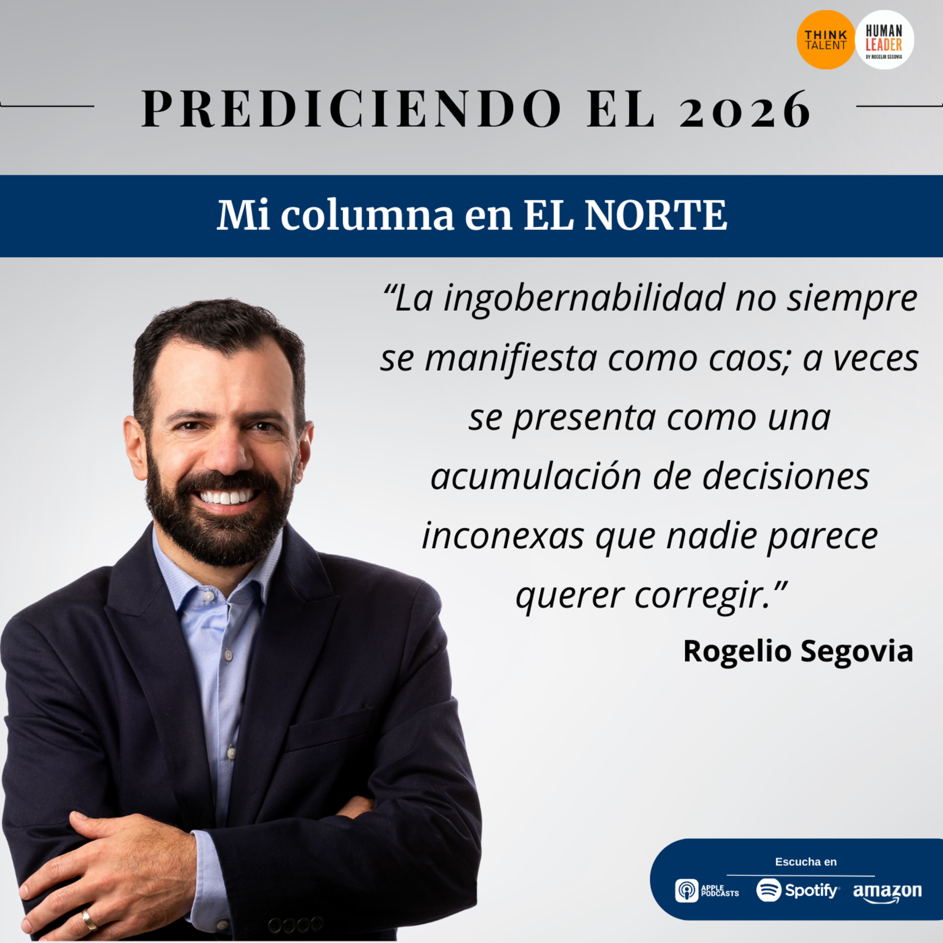 Portada de Human Leader by Rogelio Segovia
