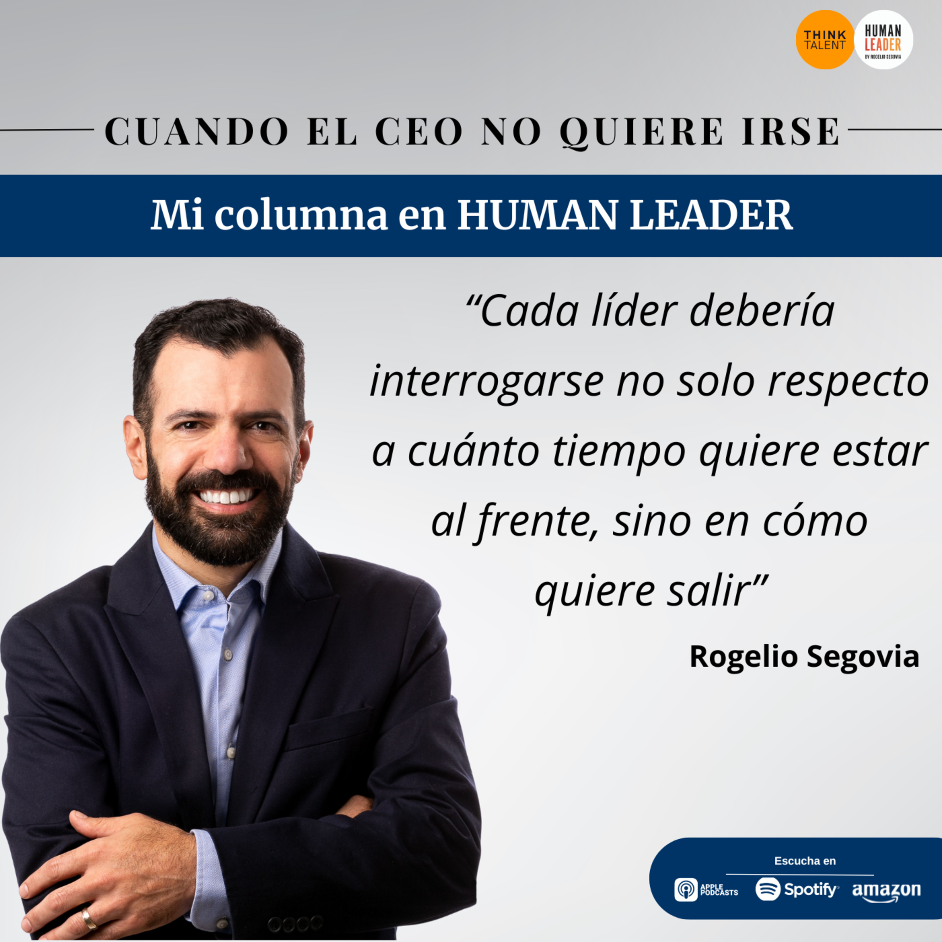 Portada de Human Leader by Rogelio Segovia