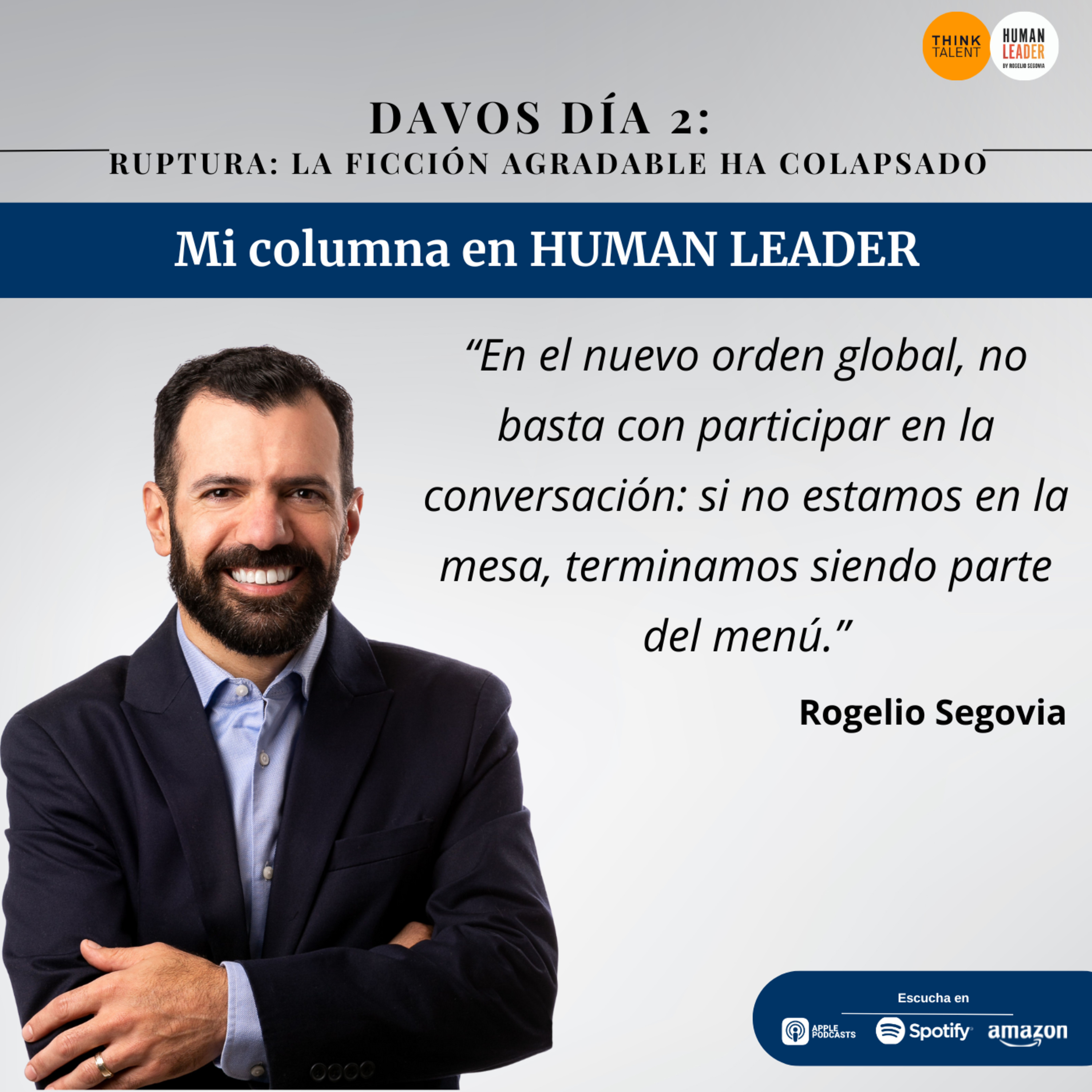 DAVOS día 2: Ruptura: la ficción agradable ha colapsado