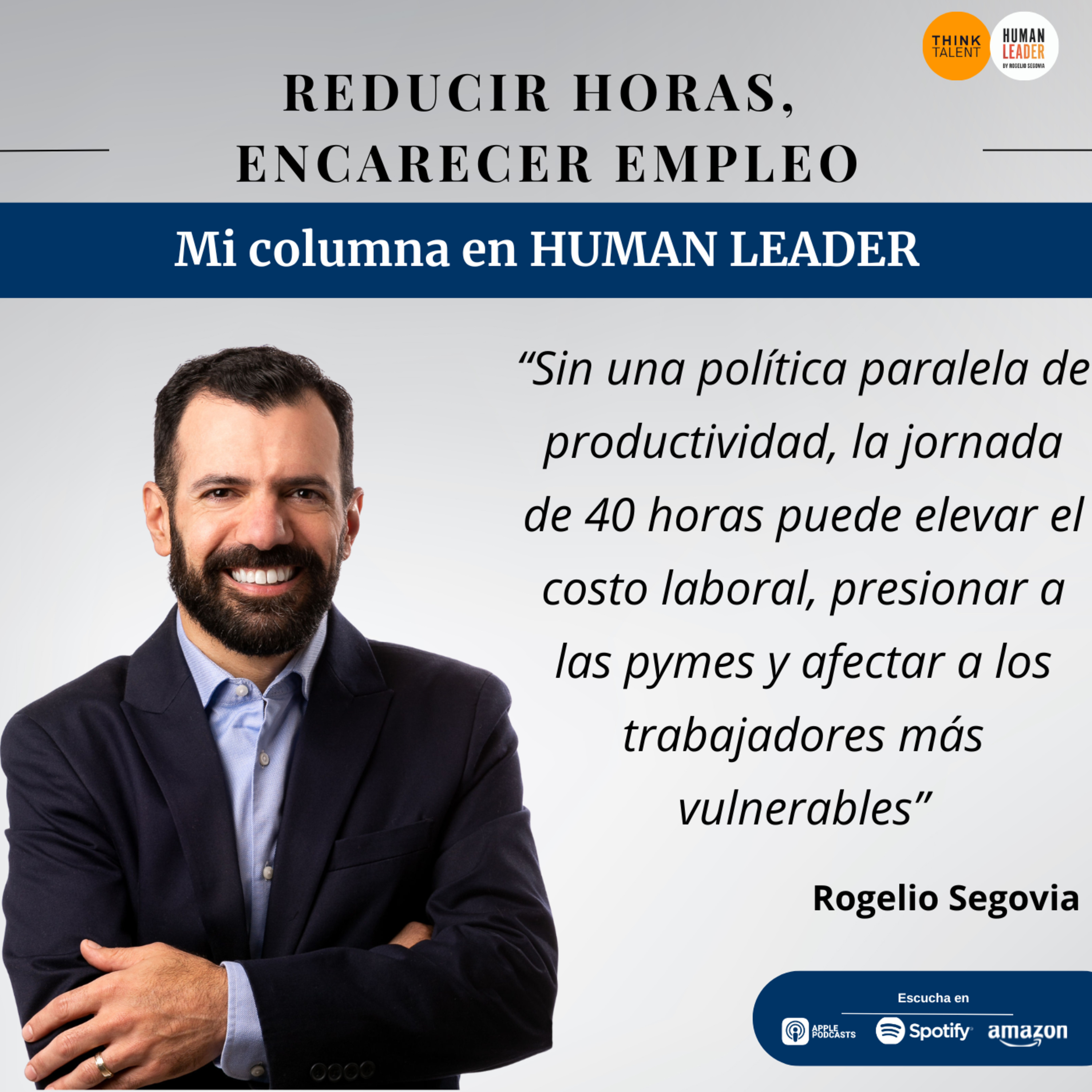 Portada de Human Leader by Rogelio Segovia