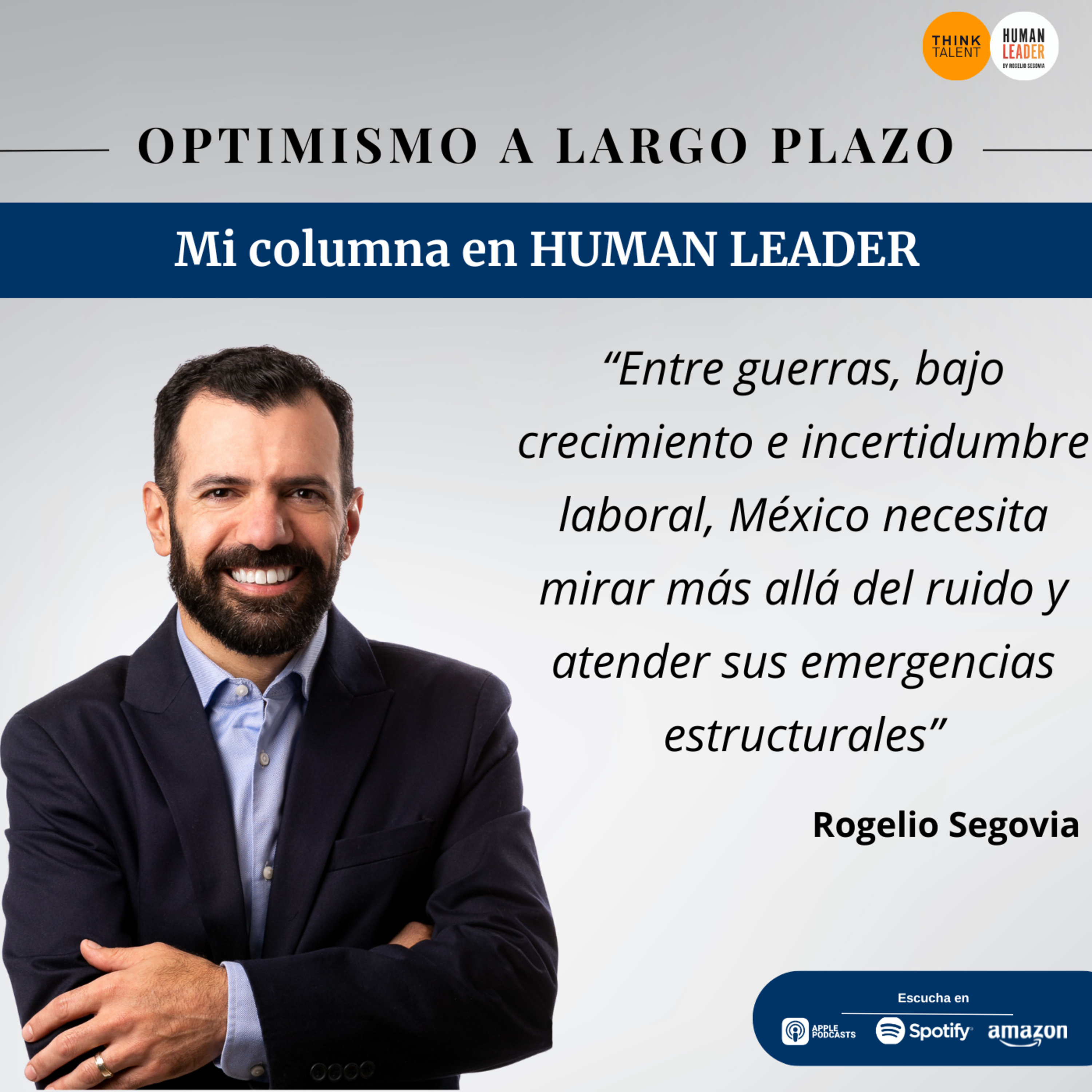 Portada de Human Leader by Rogelio Segovia