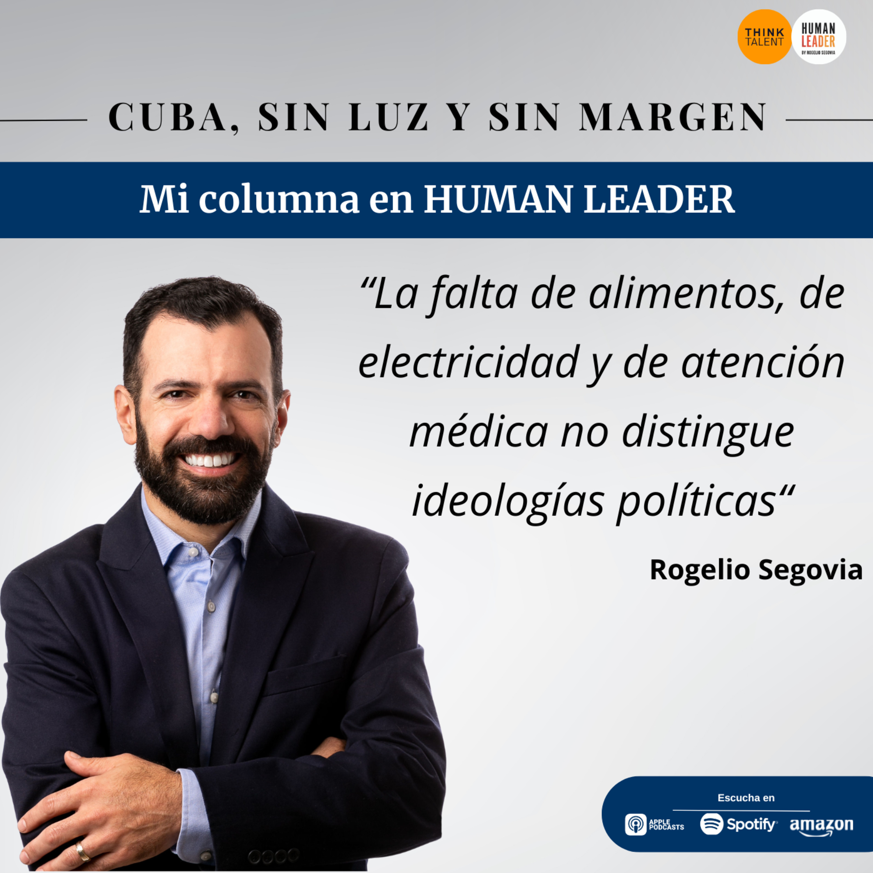 Portada de Human Leader by Rogelio Segovia