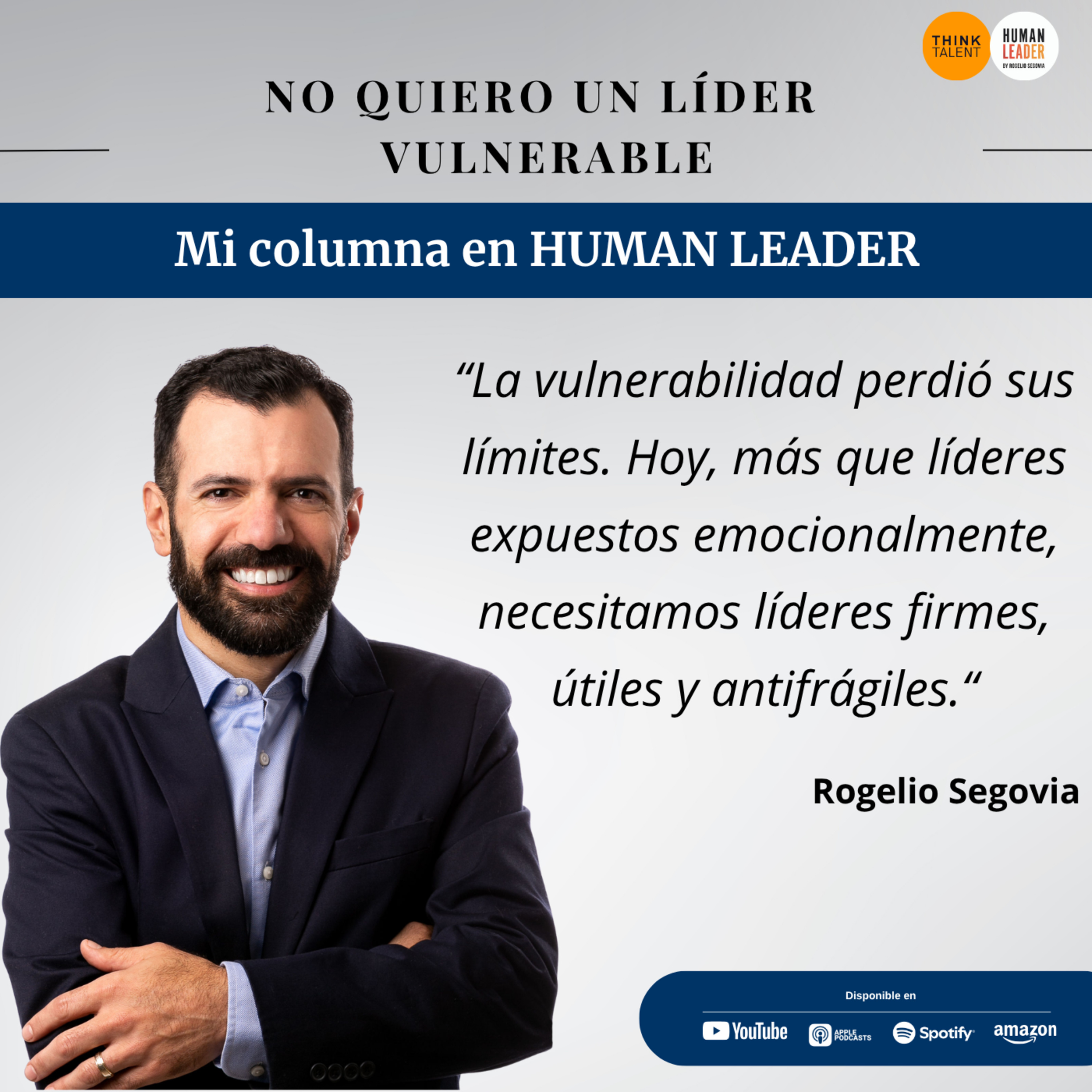 Portada de Human Leader by Rogelio Segovia