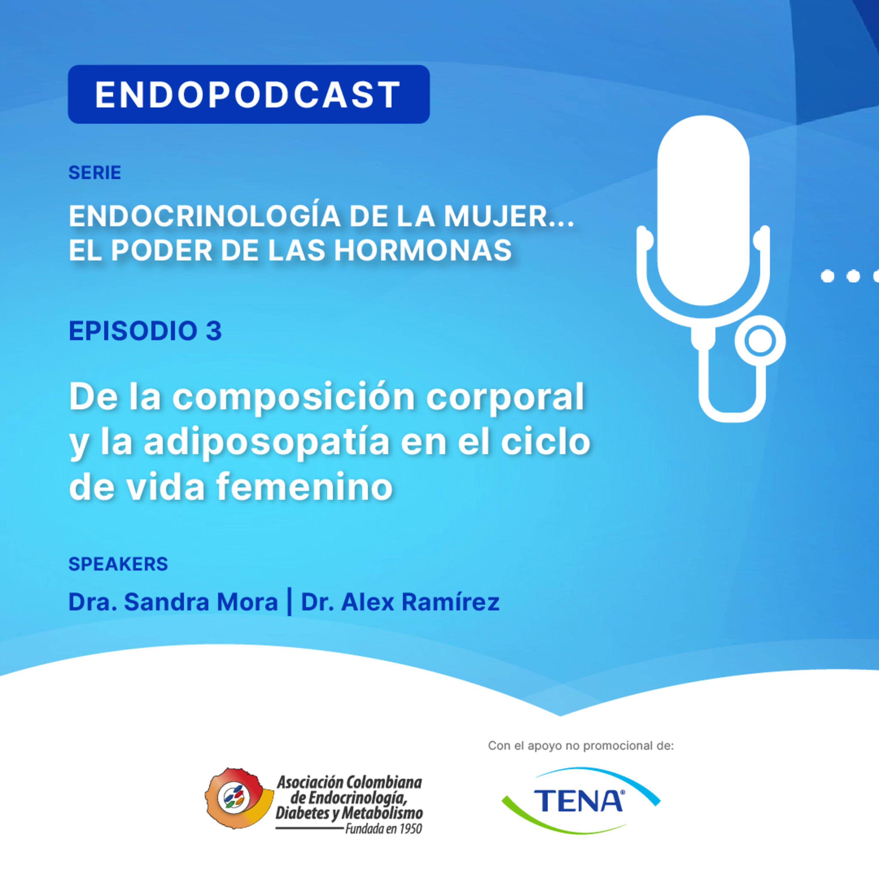 Serie 25 - Episodio 3/ De la composición corporal y la adiposopatía en el ciclo de vida femenino episode artwork