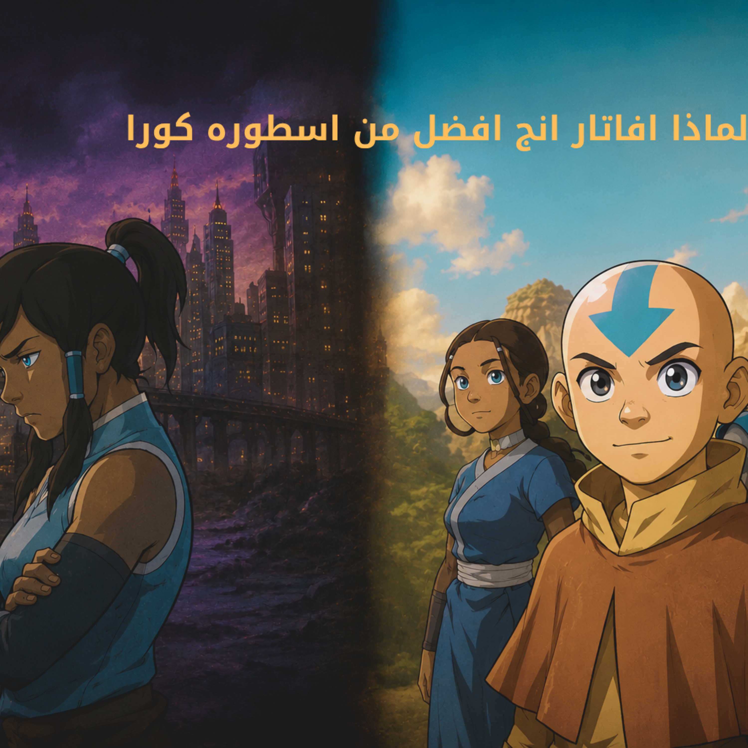 لماذا افاترا انج افضل من اسطوره كورا episode artwork