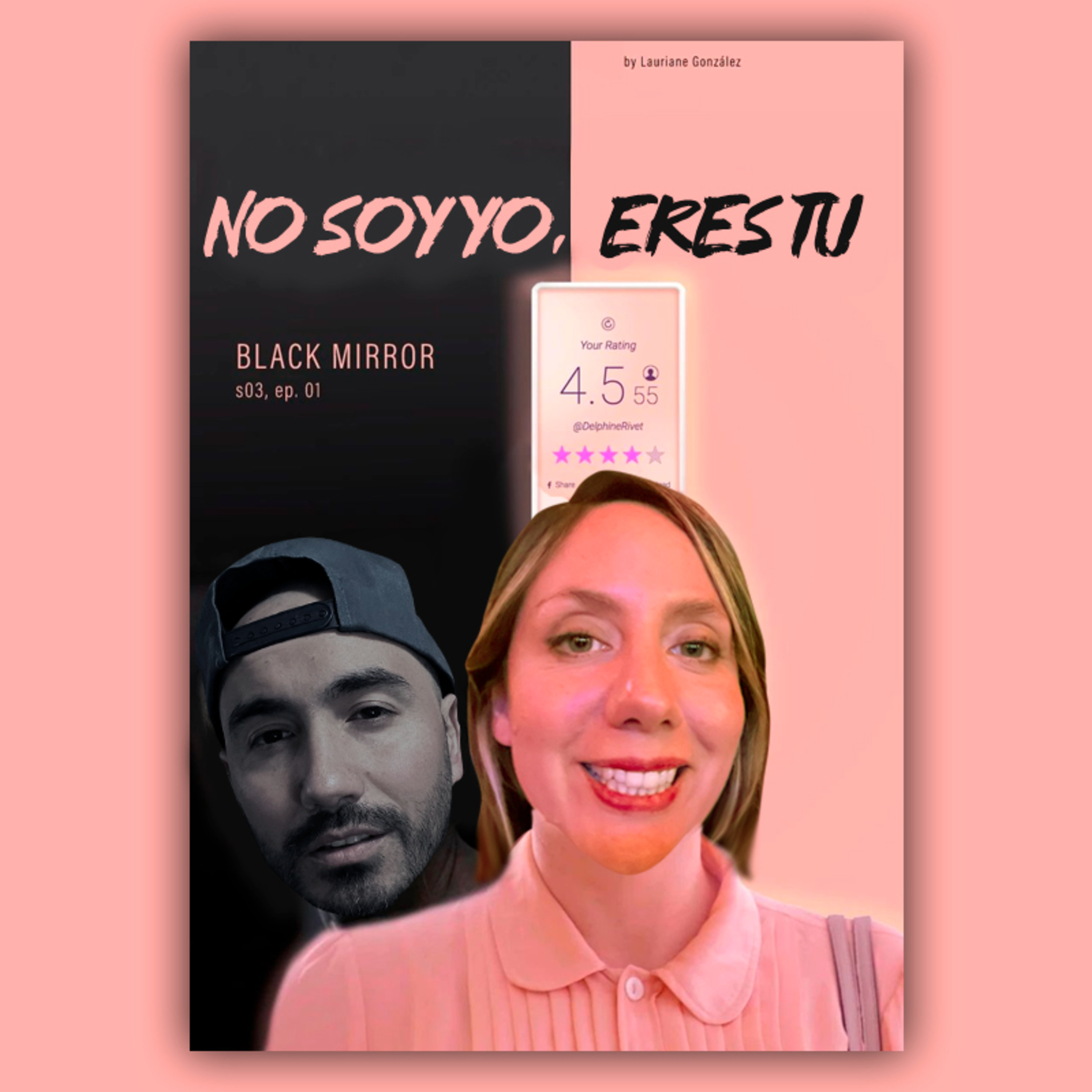 Black Mirror con Flor de Loto