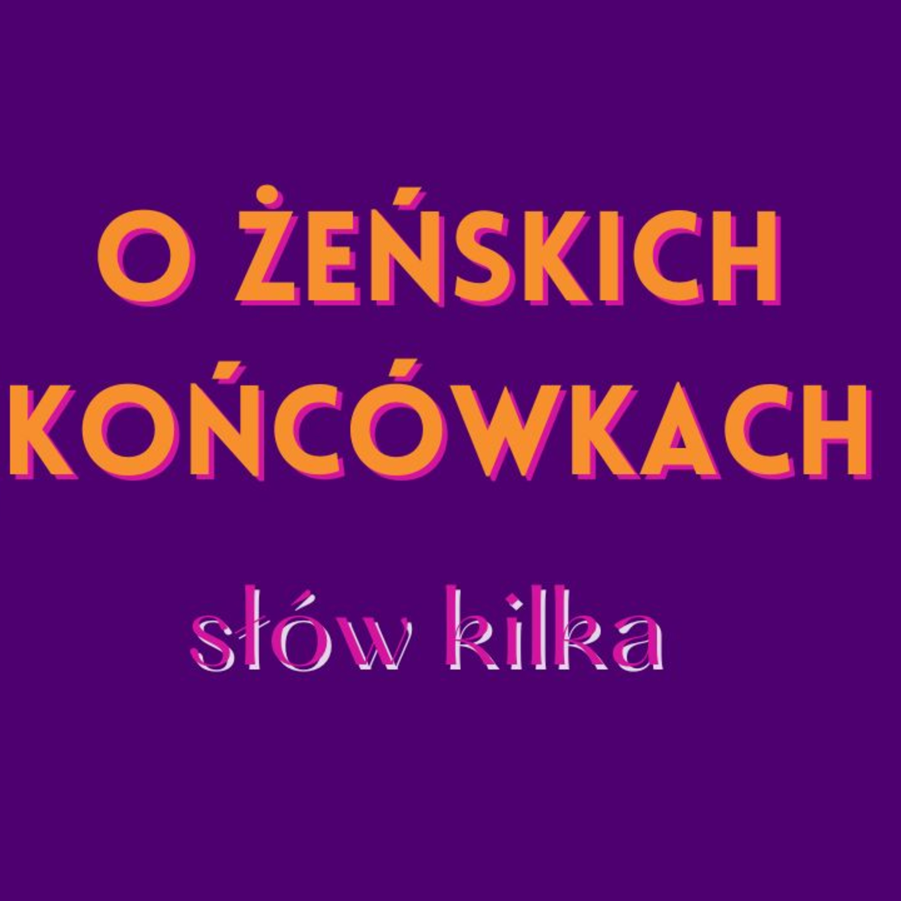 "Żeńskie końcówki", czyli kilka słów na gorąco o feminatywach