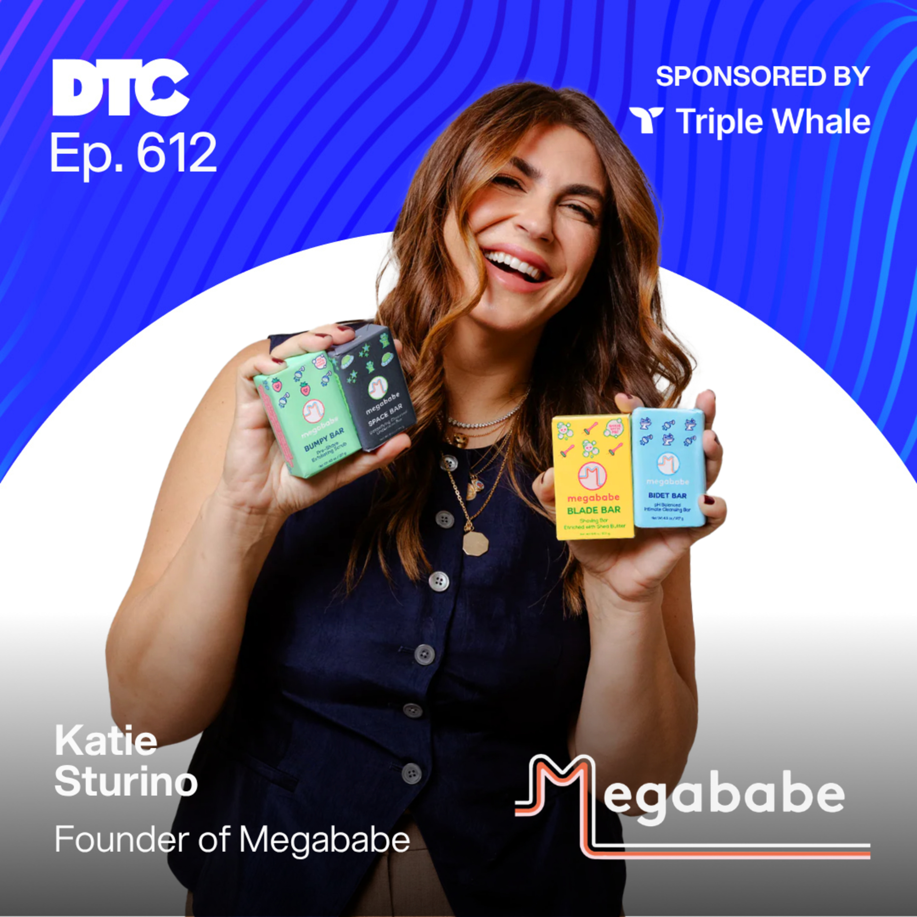 Ep 612: The Bootstrap Beauty Brand Going Up Against BlackRock in Target – Megababe — DTC Podcast cover