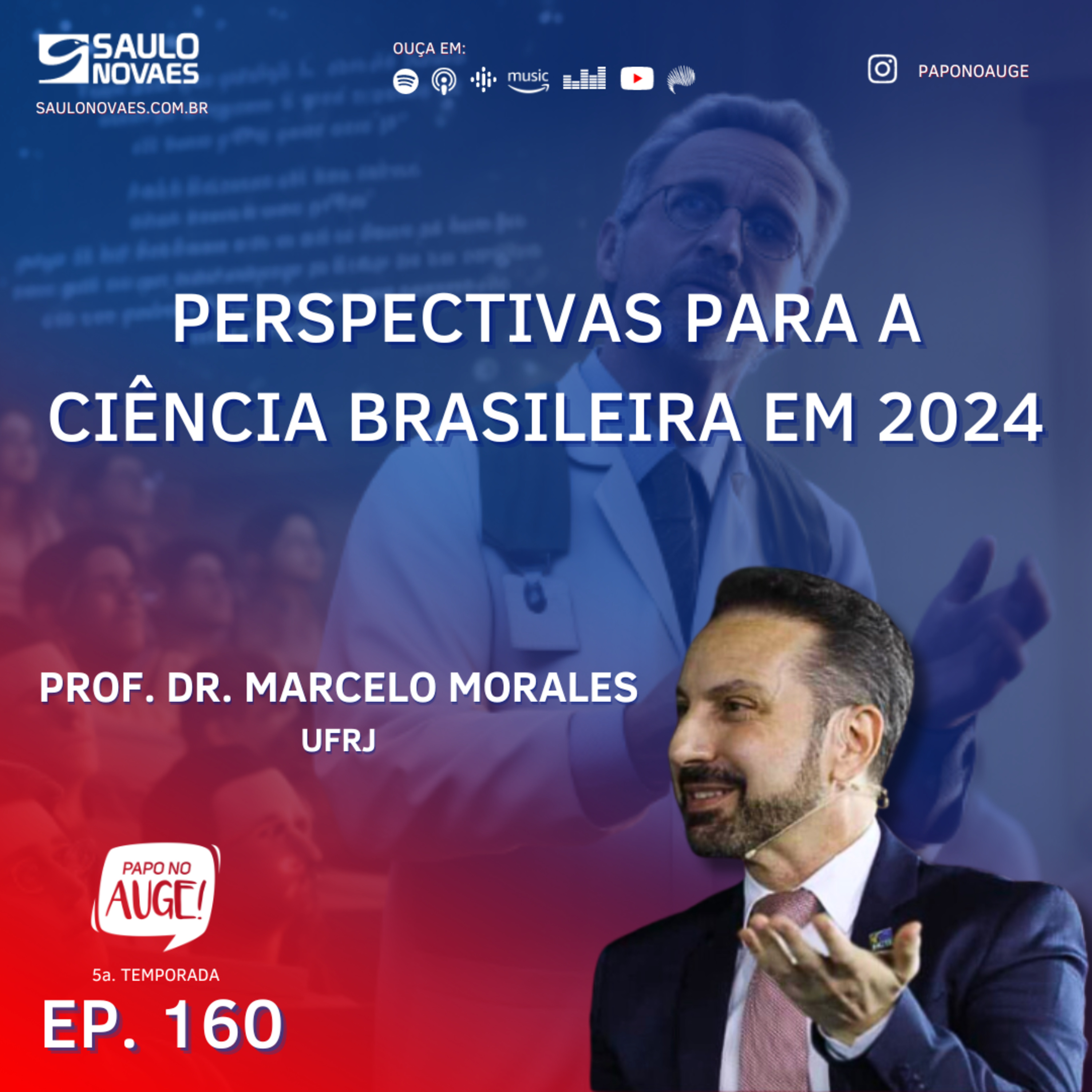Ep. 160 - Perspectivas para a ciência brasileira em 2024 episode artwork