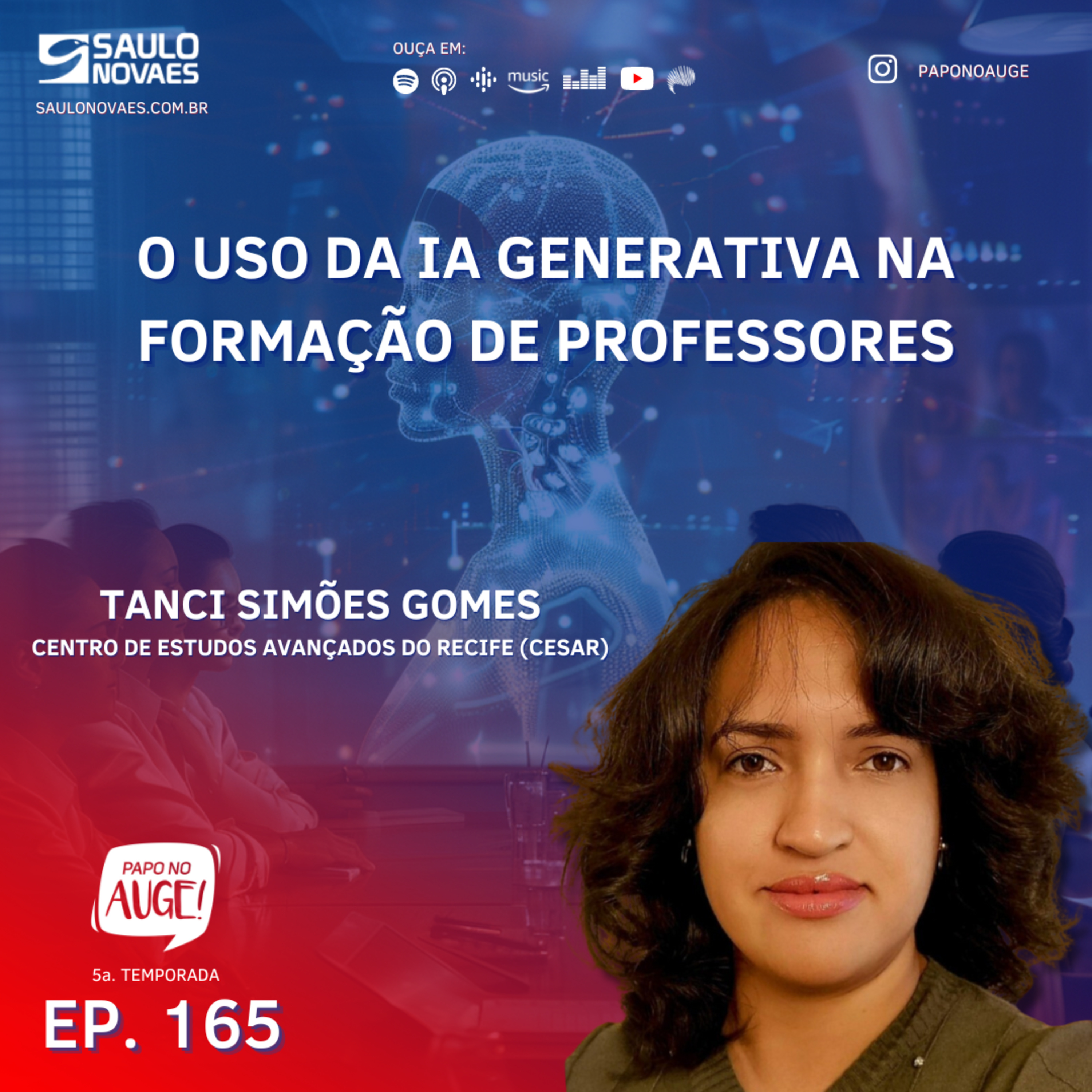 Ep. 165 - O uso da IA generativa na formação de professores episode artwork