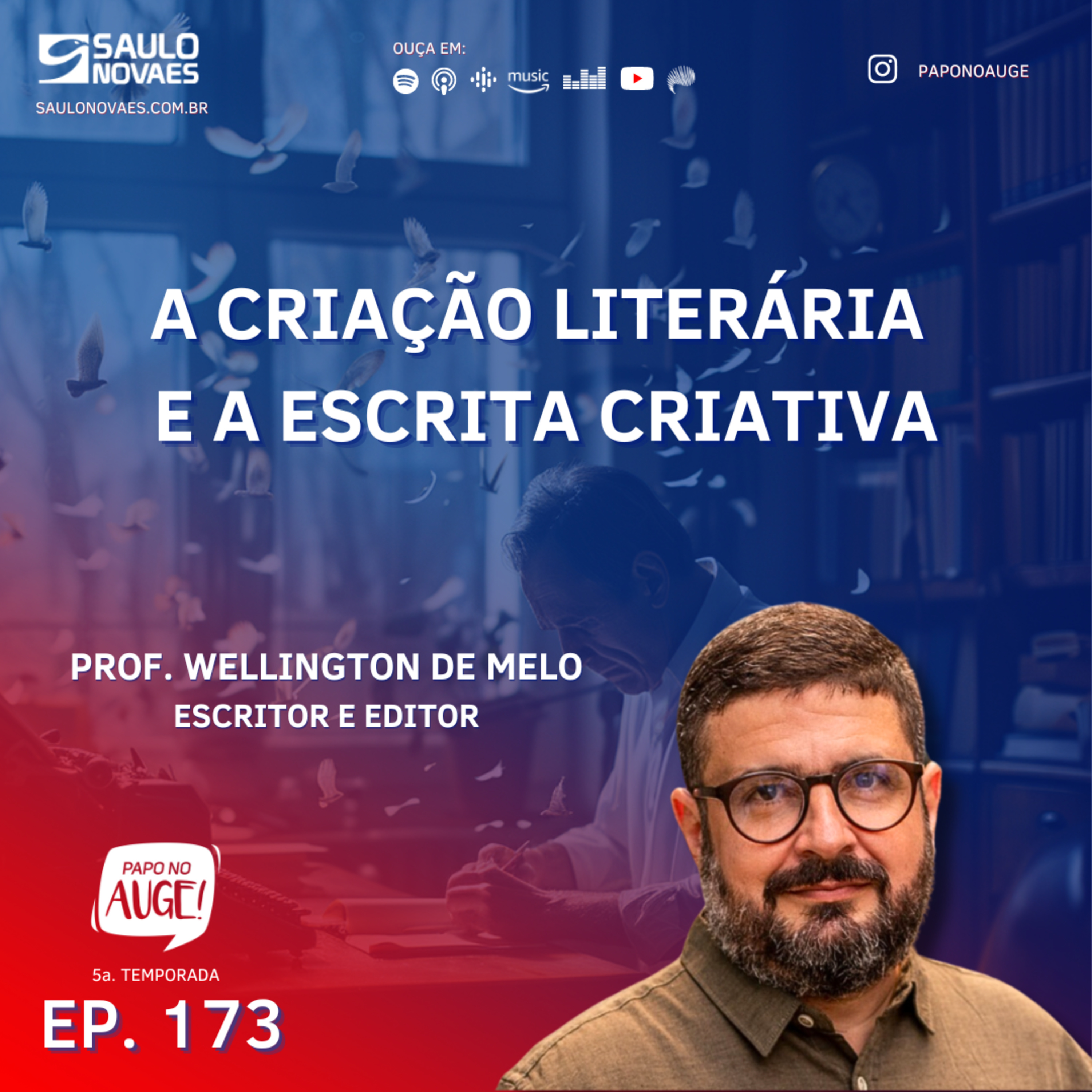 Ep. 173 - A criação literária e a escrita criativa episode artwork