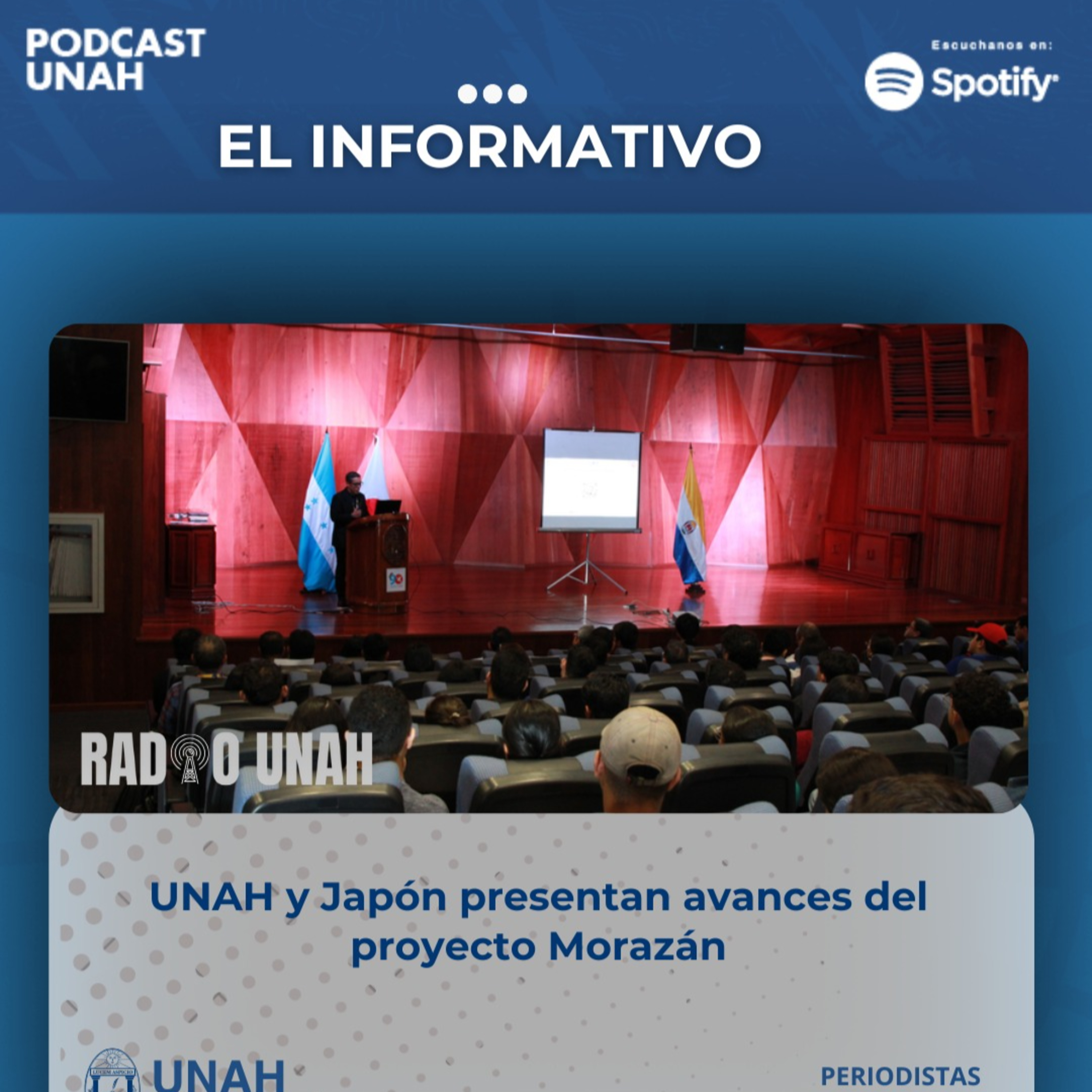 Portada de Podcast UNAH