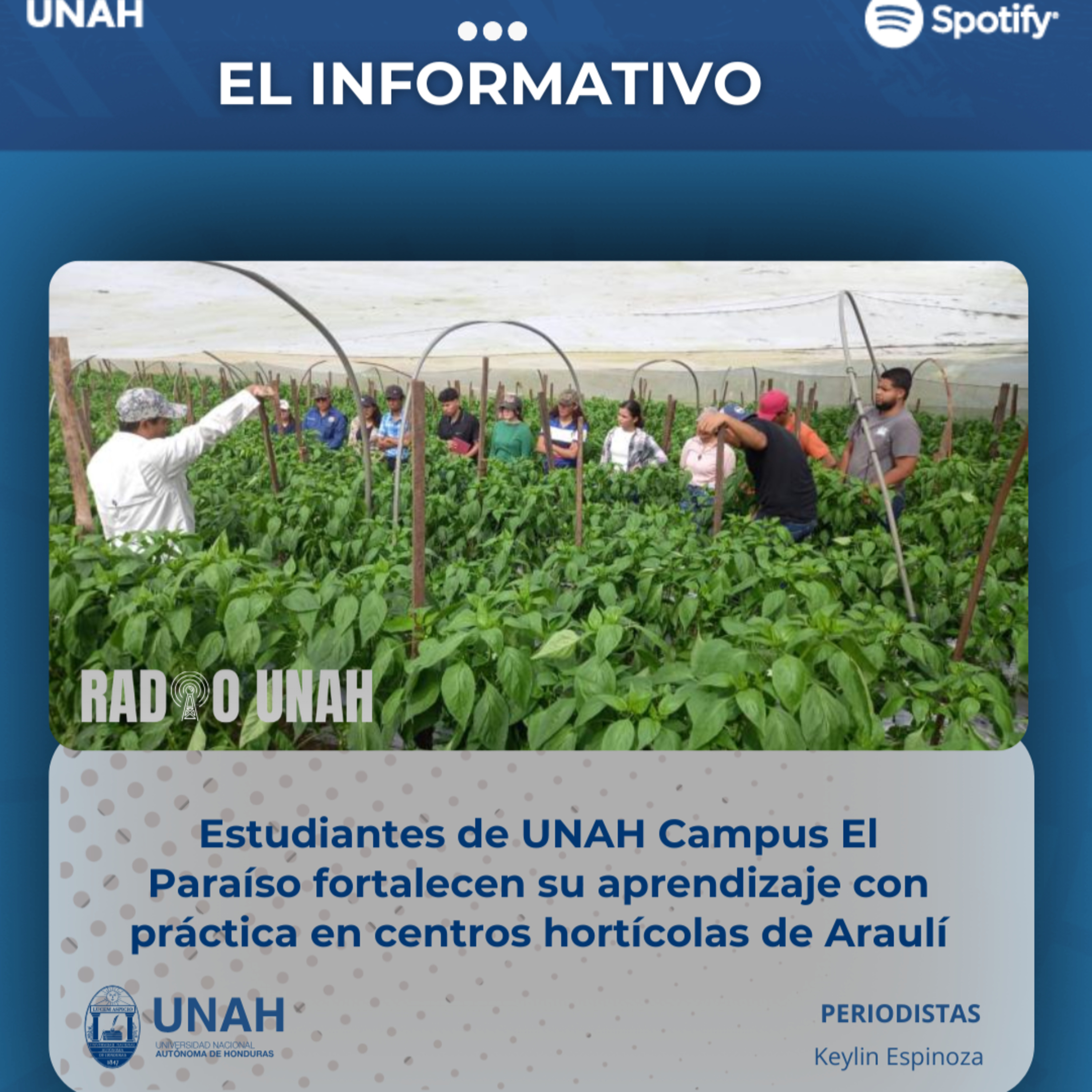 Portada de Podcast UNAH